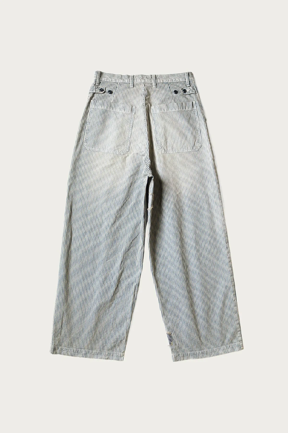 LIBERTY Hickoree FATIGUE Baggy Pants (RUSHFILED Remake) - Hickory