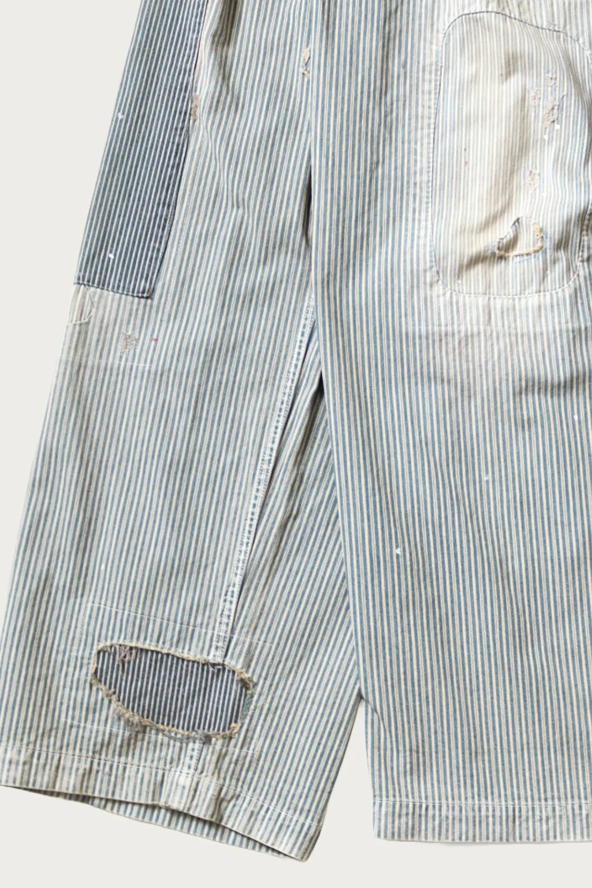 LIBERTY Hickoree FATIGUE Baggy Pants (RUSHFILED Remake) - Hickory