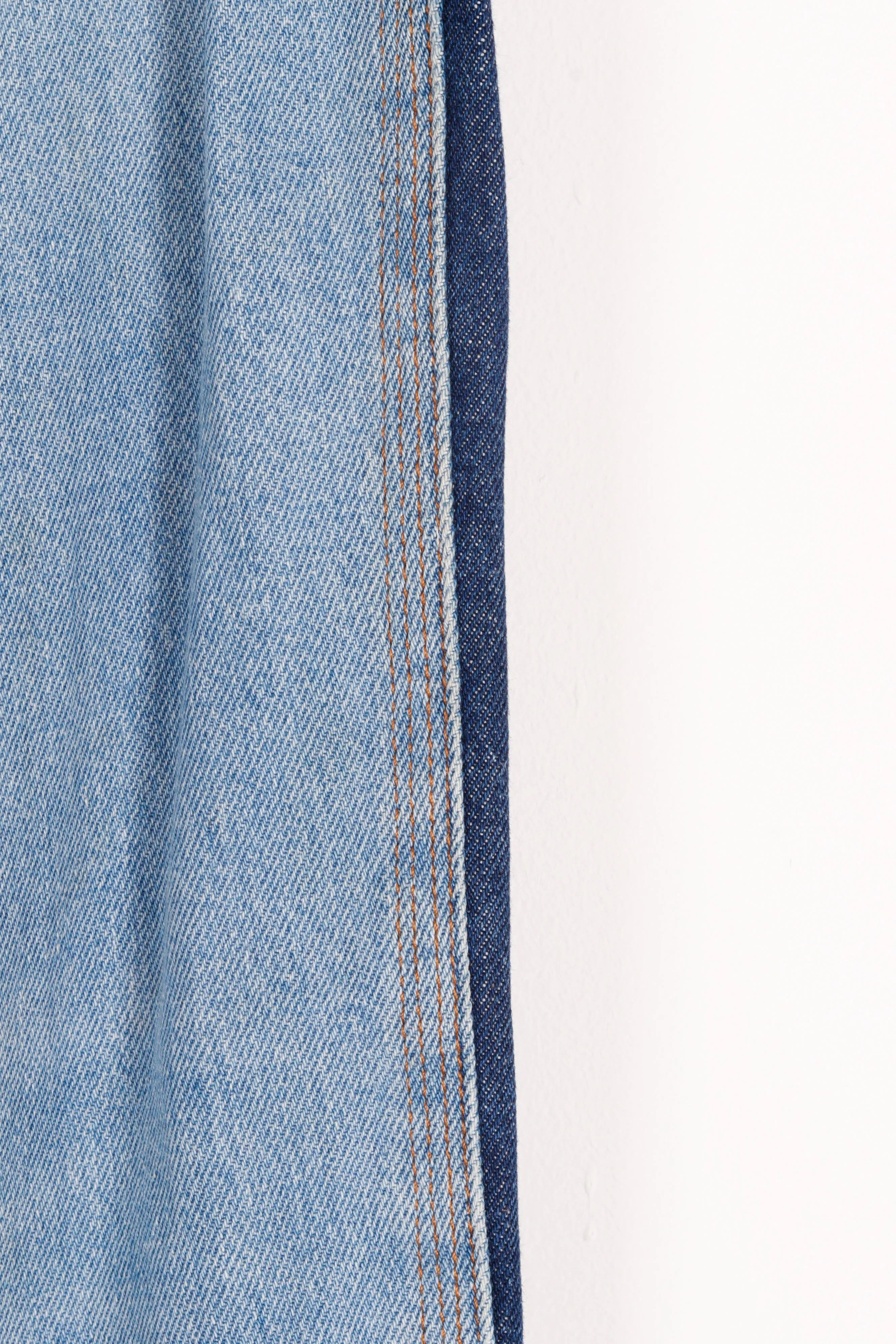 Loewe SS22 'Two Tone Wash Cropped' Jeans (2022)