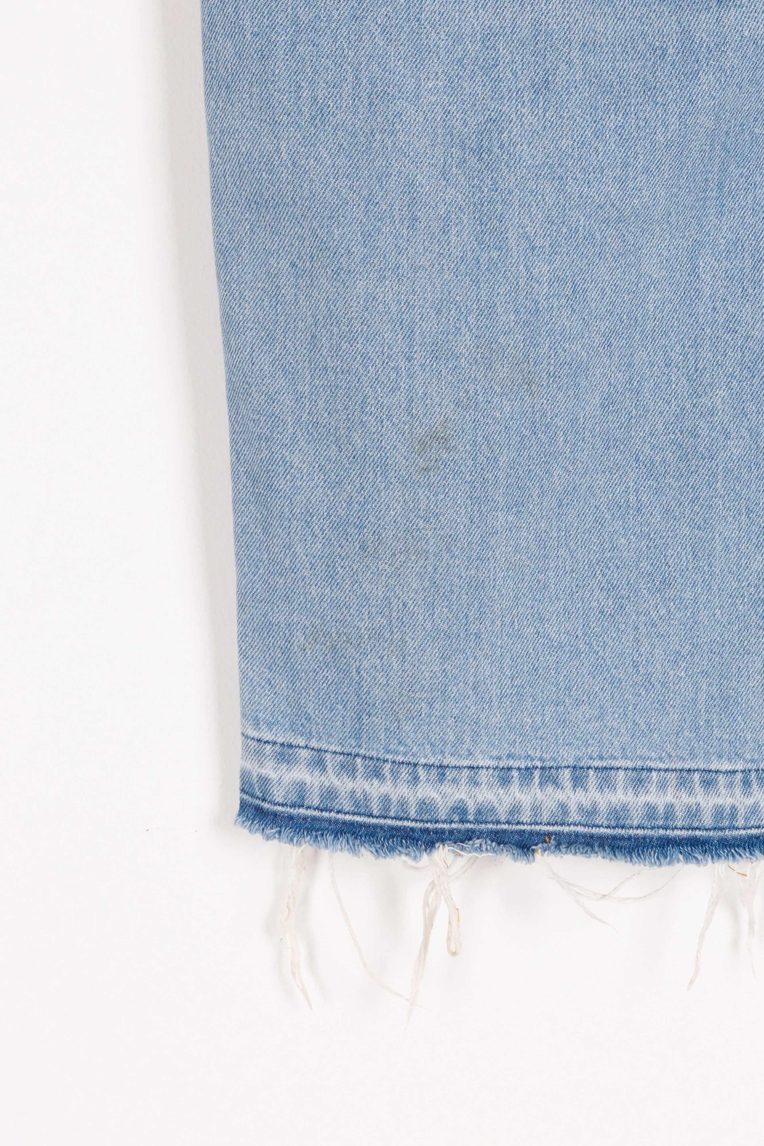 Loewe SS22 'Two Tone Wash Cropped' Jeans (2022)