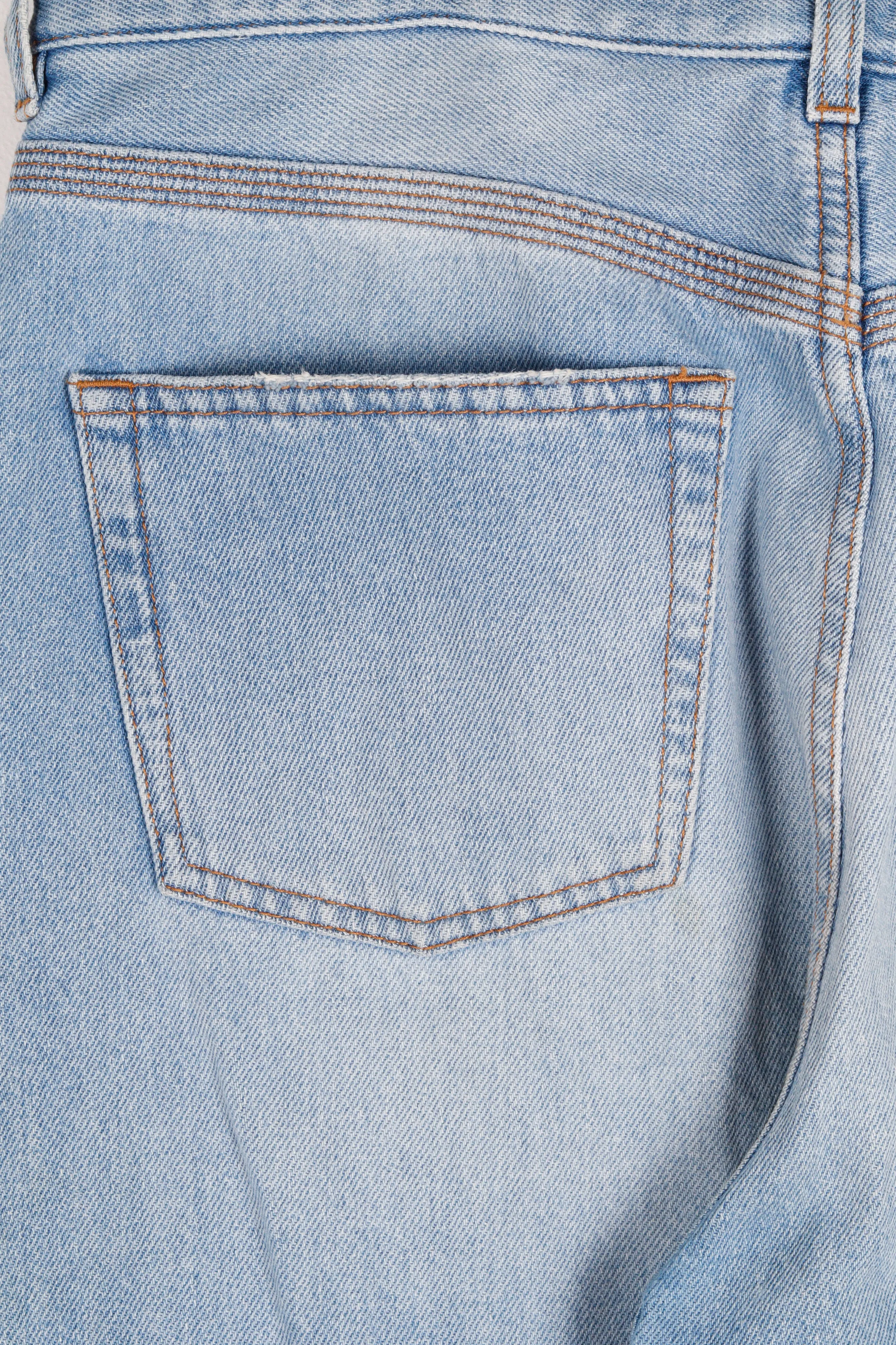 Loewe SS22 'Two Tone Wash Cropped' Jeans (2022)