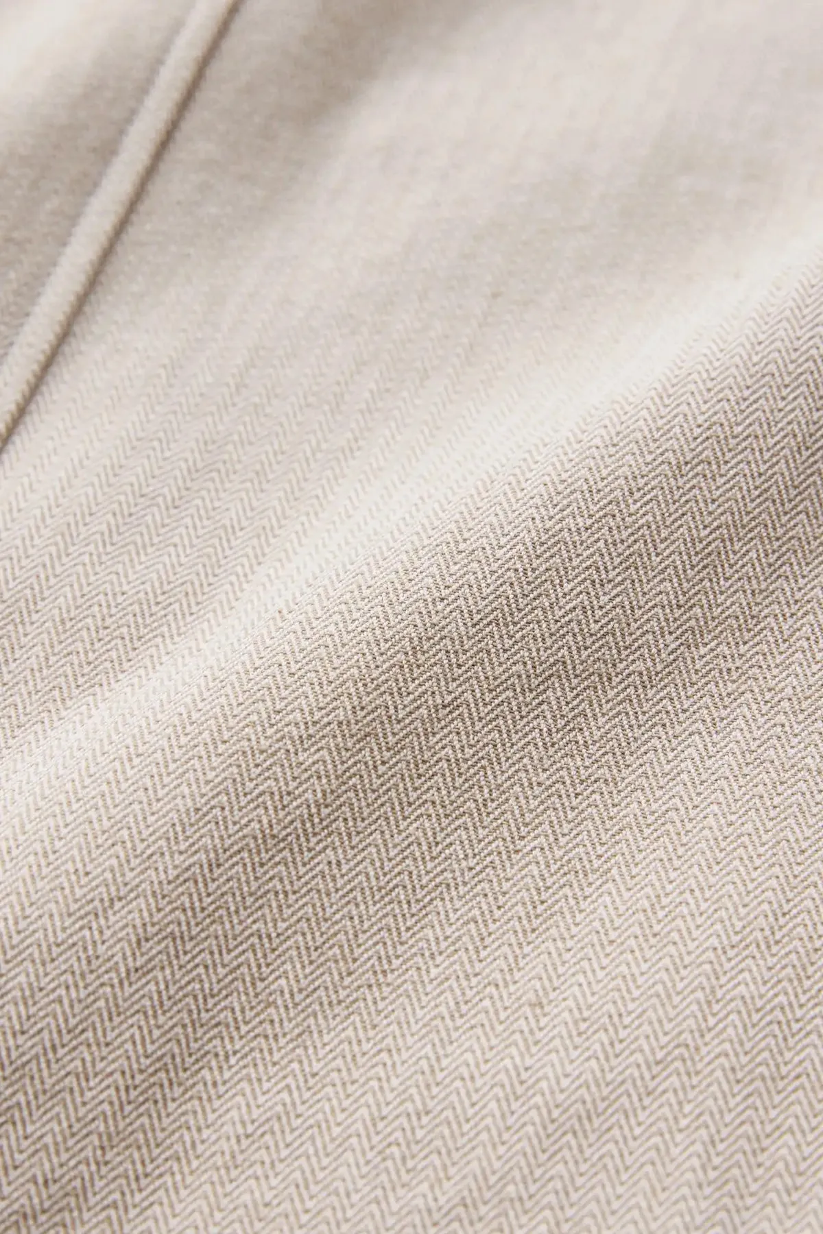 Loran Herringbone Hunting Jacket - Khaki
