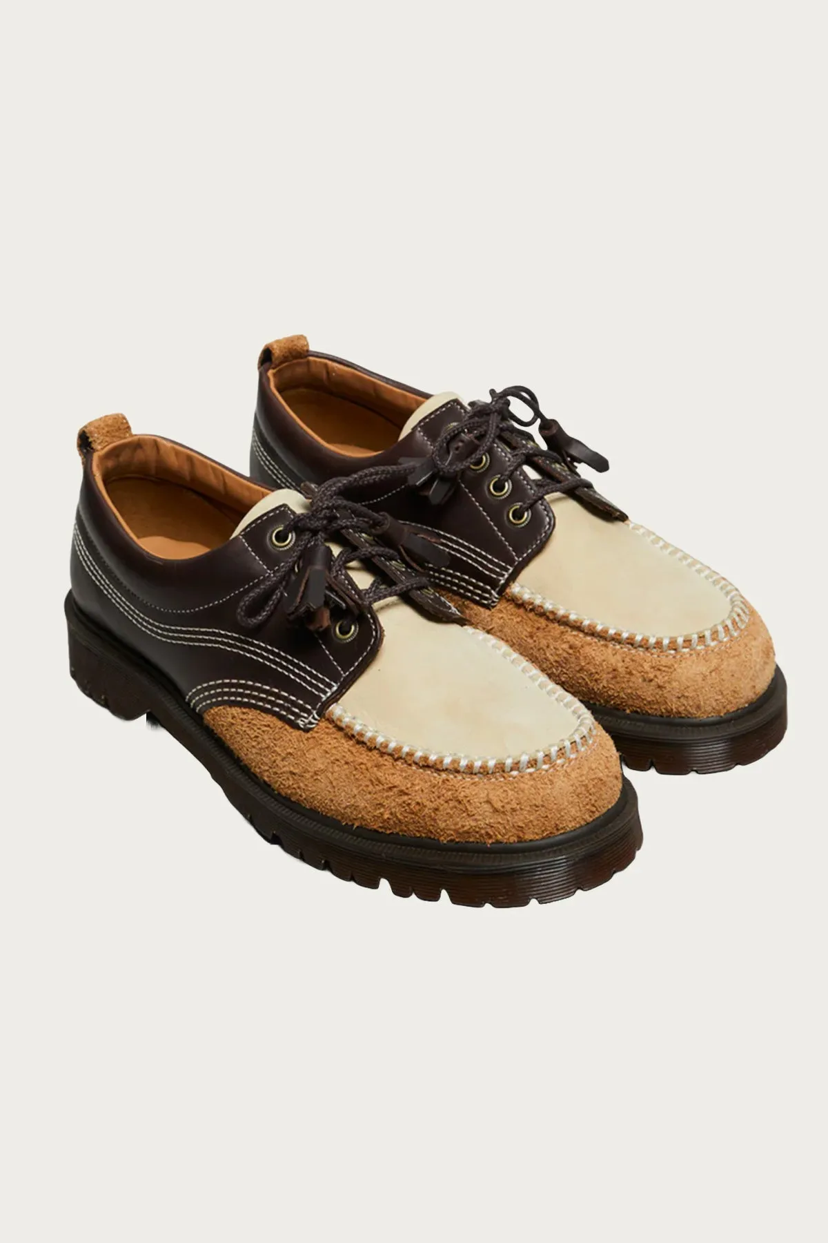 Lowell - Kinsley Tumble Buttersoft/Dark Brown Hairy Suede/Light Tan Desert Brown