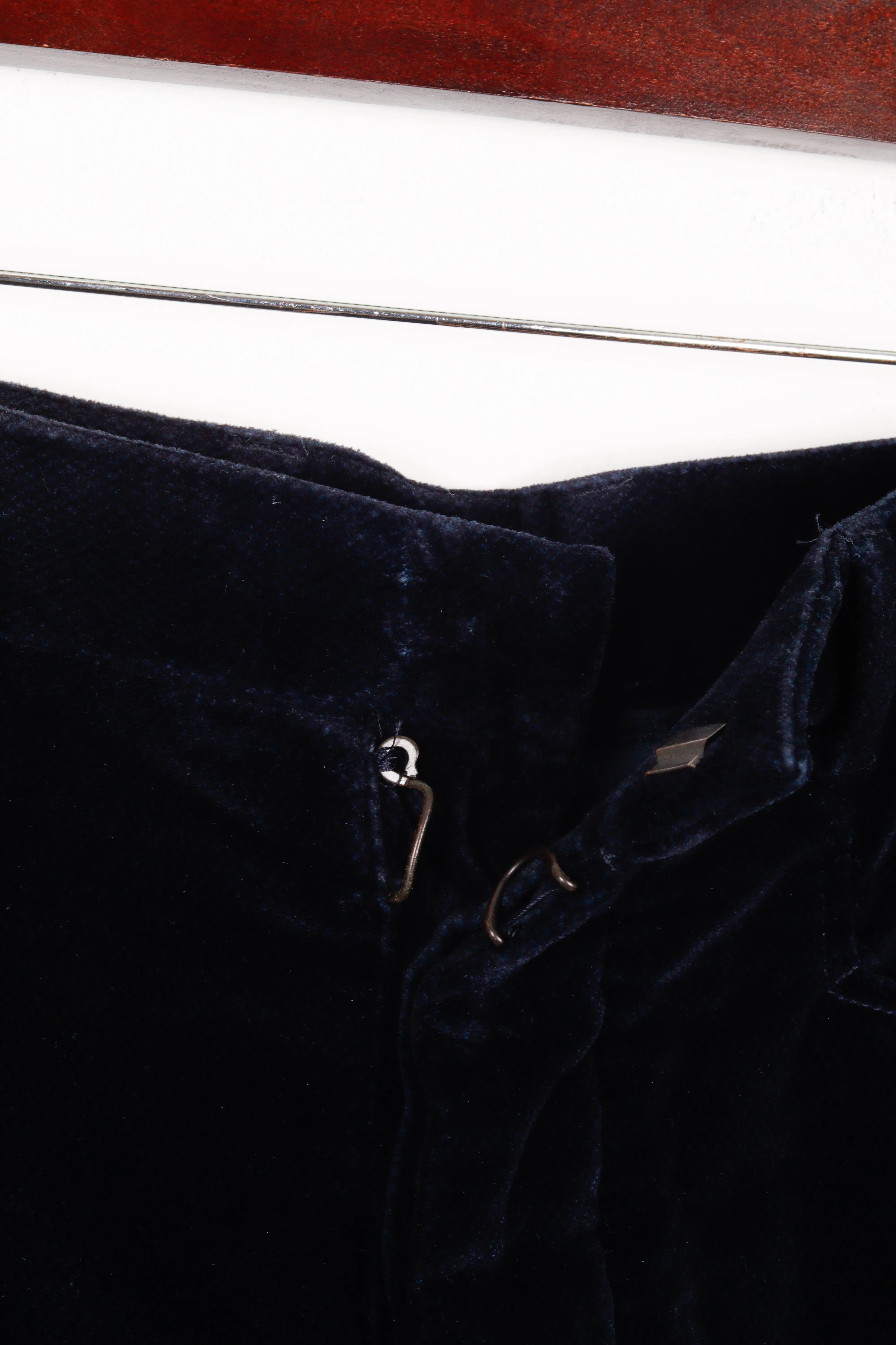 Maison Margiela FW11 'Slim Velvet Twill' Pants Navy (2011)