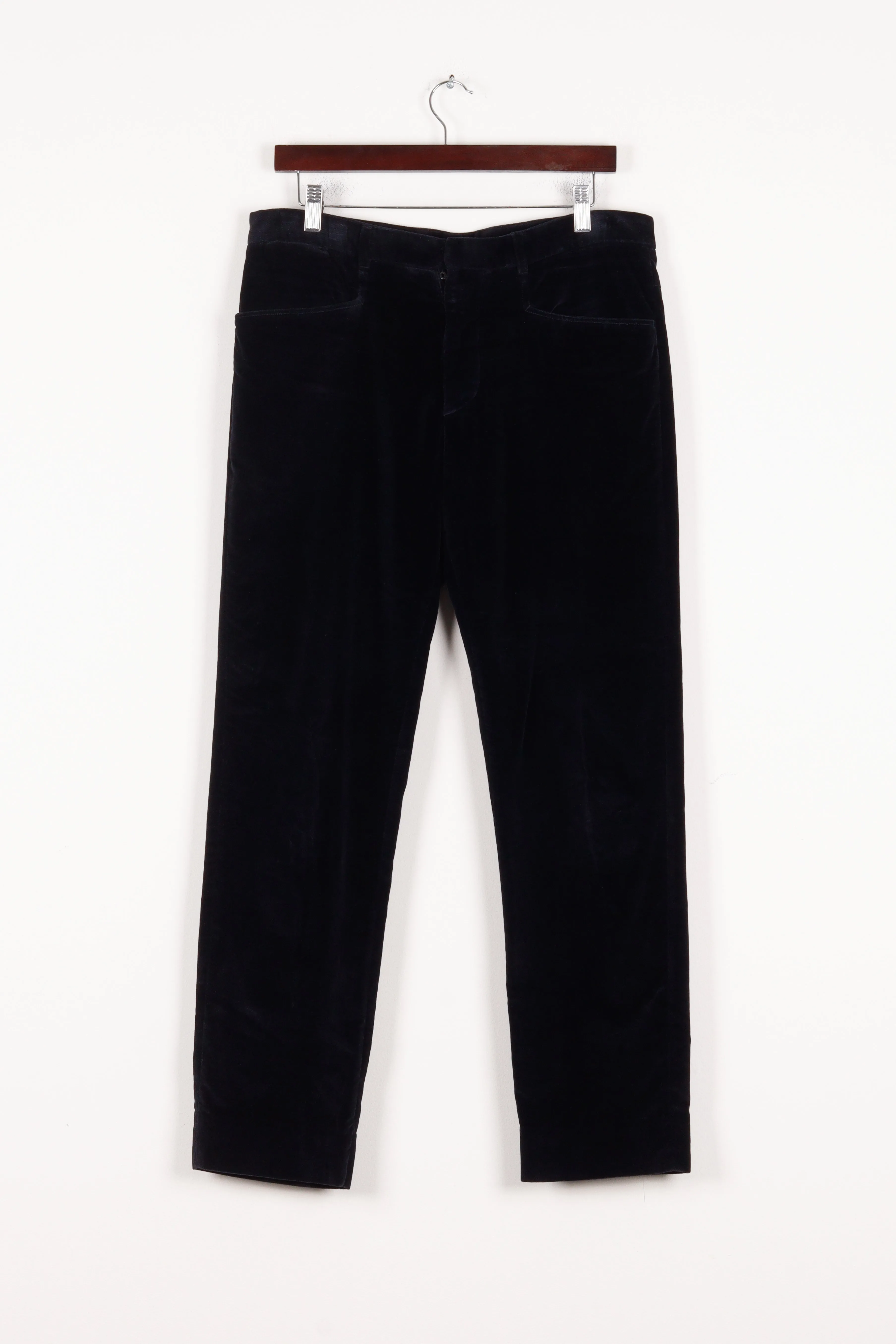 Maison Margiela FW11 'Slim Velvet Twill' Pants Navy (2011)
