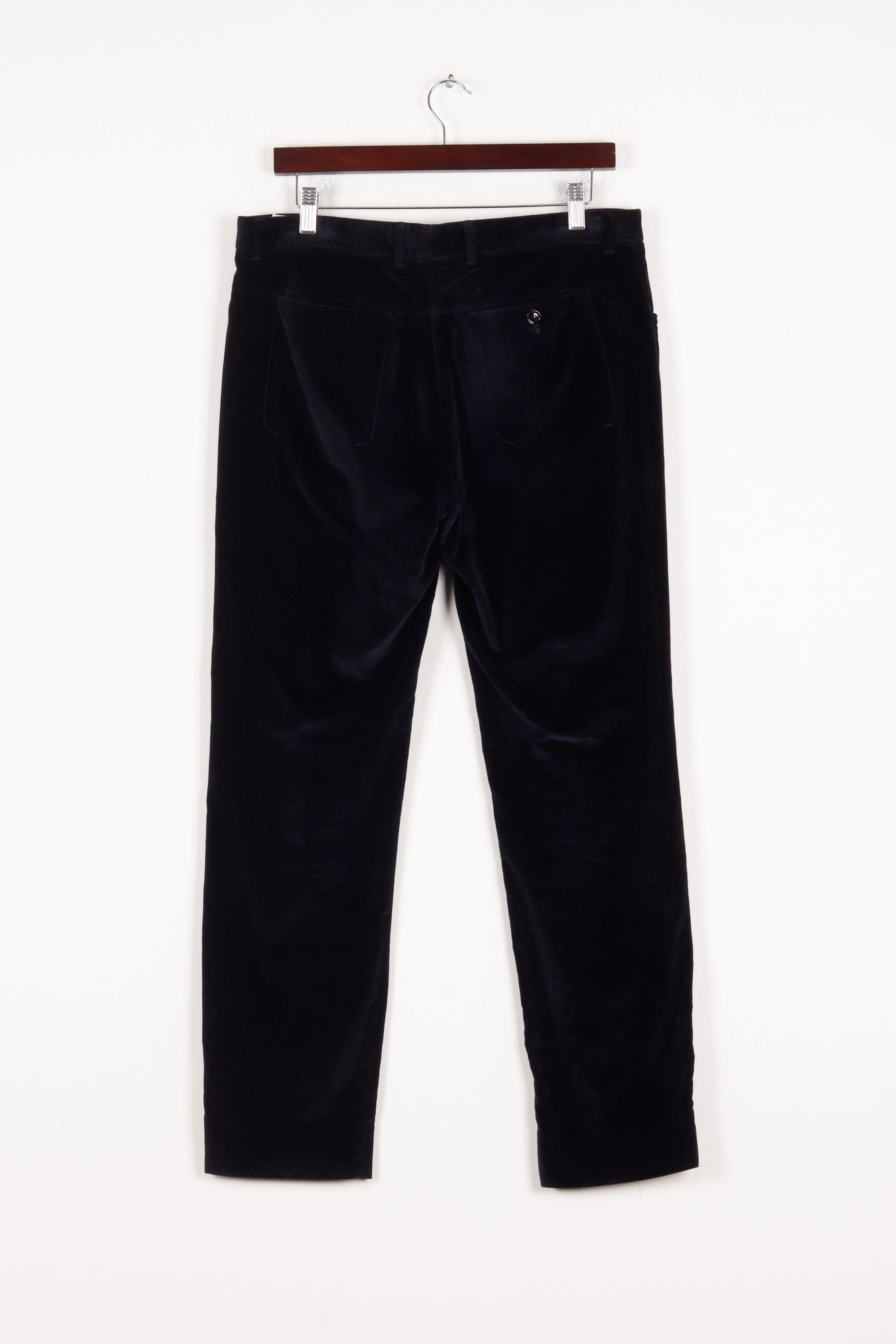 Maison Margiela FW11 'Slim Velvet Twill' Pants Navy (2011)