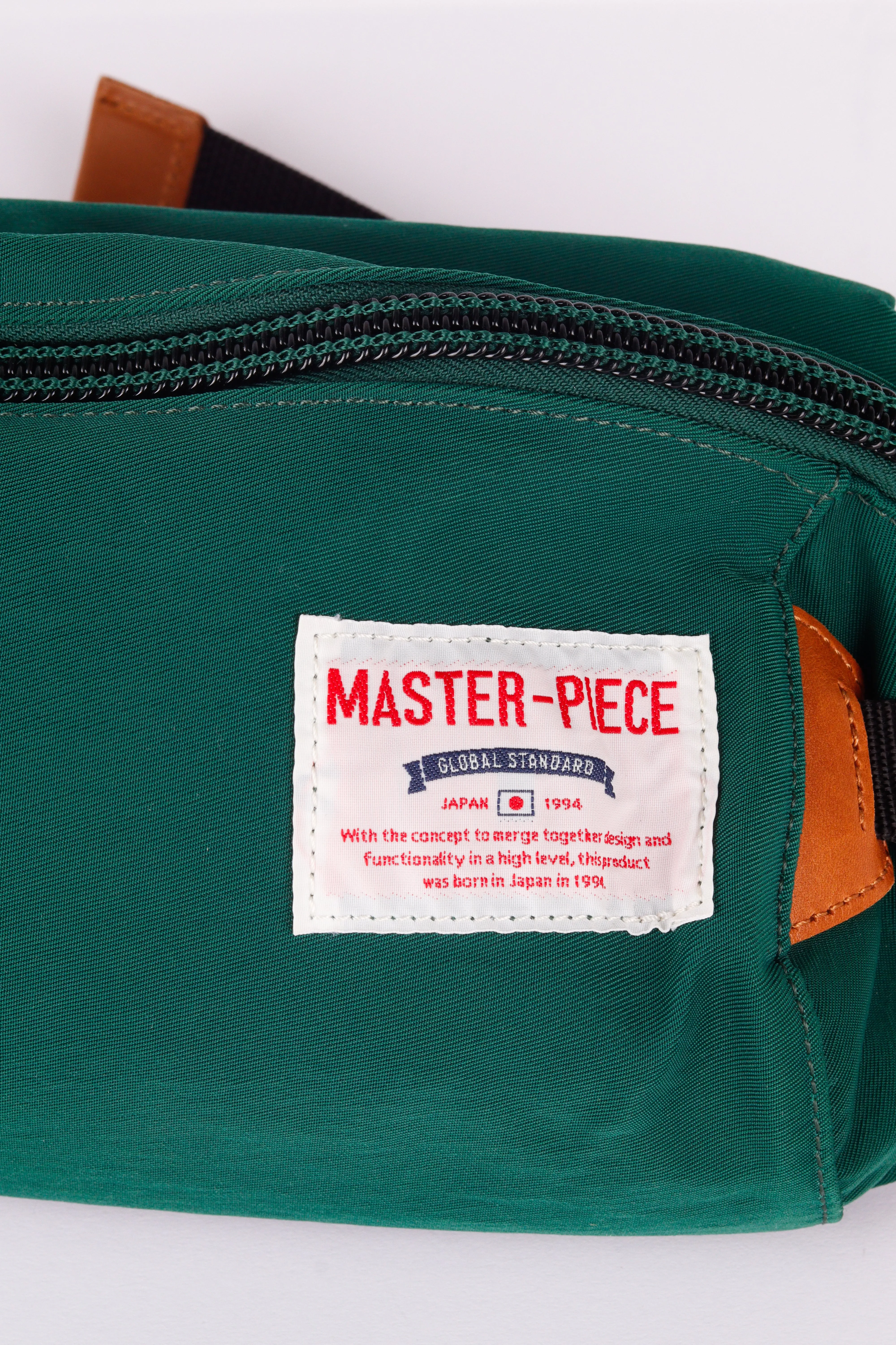 Master Piece SS17 'Link' Waist Bag Green (2017)