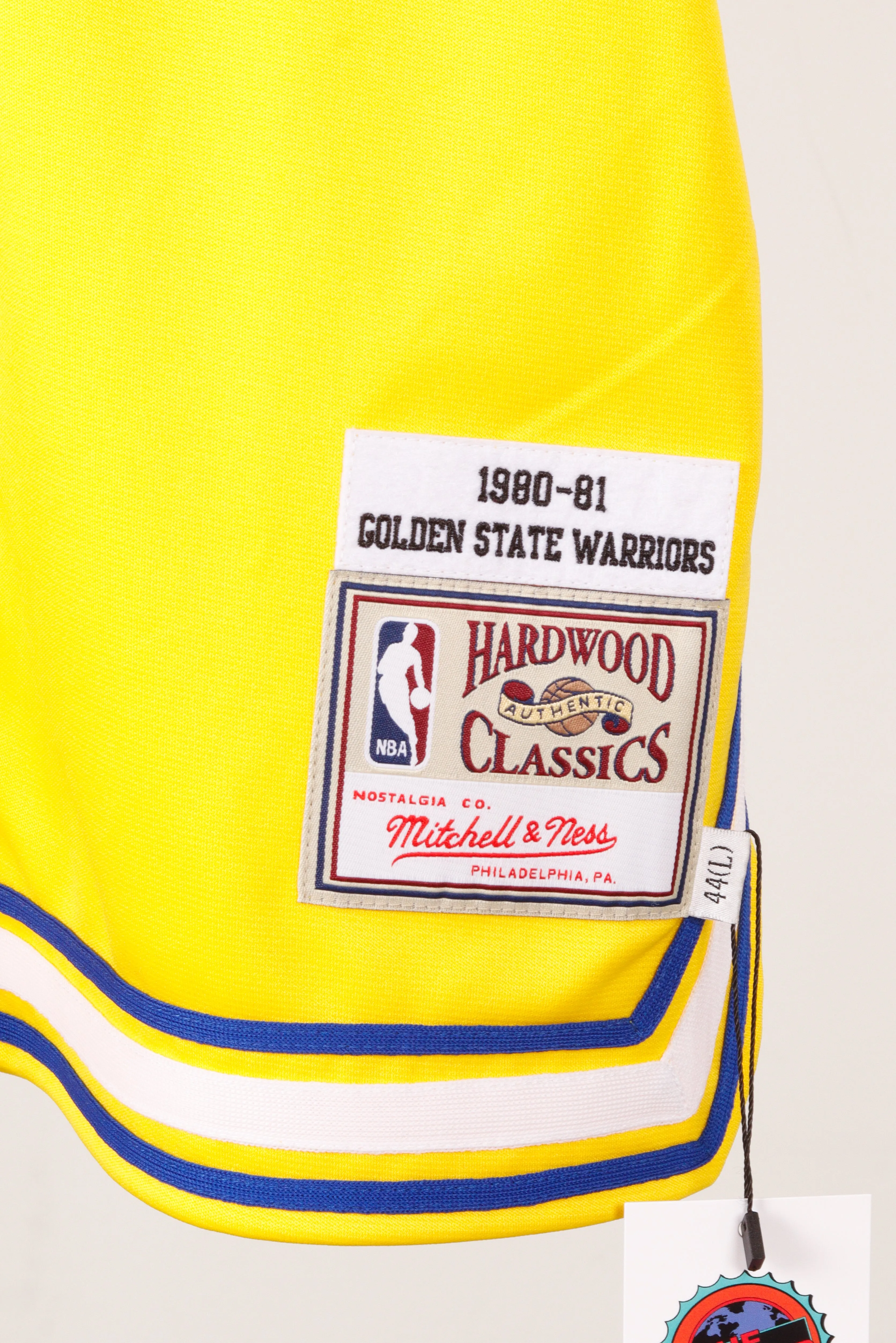 Mitchell & Ness '1980-81 Golden State Warriors' Warm Up S/S Shirt