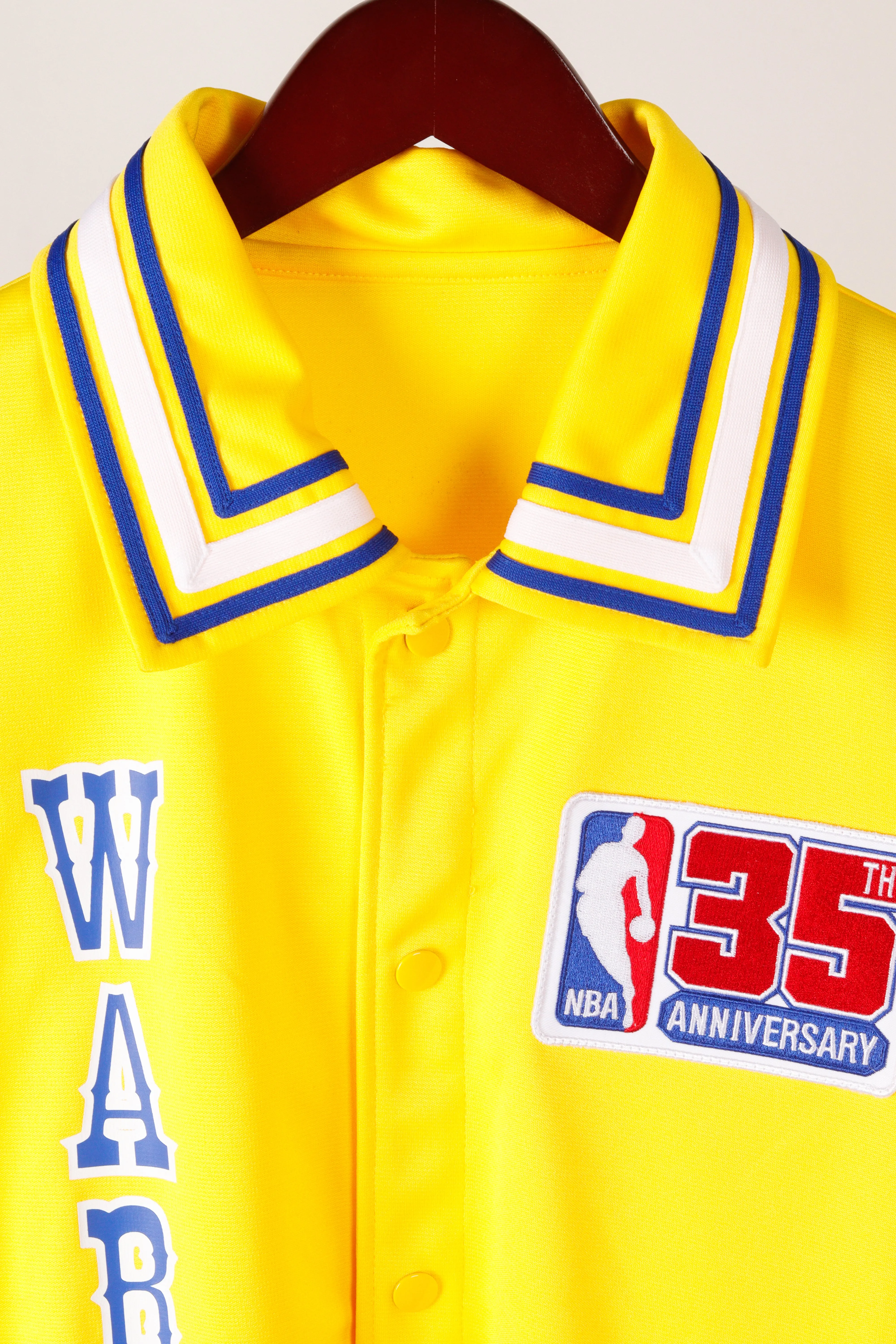 Mitchell & Ness '1980-81 Golden State Warriors' Warm Up S/S Shirt