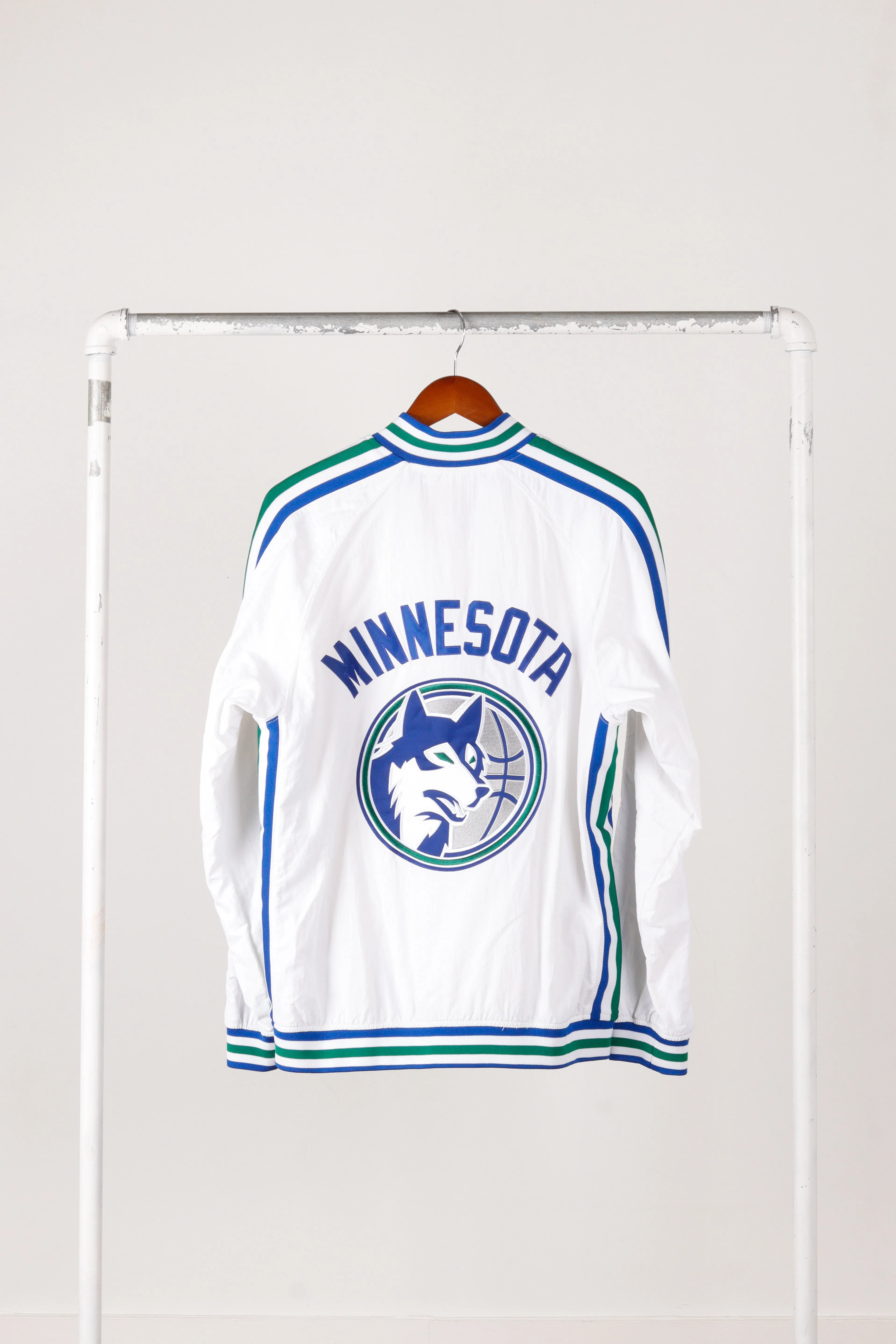 Mitchell & Ness '1992-93 Minnesota Timberwolves Home' Warm Up Jacket