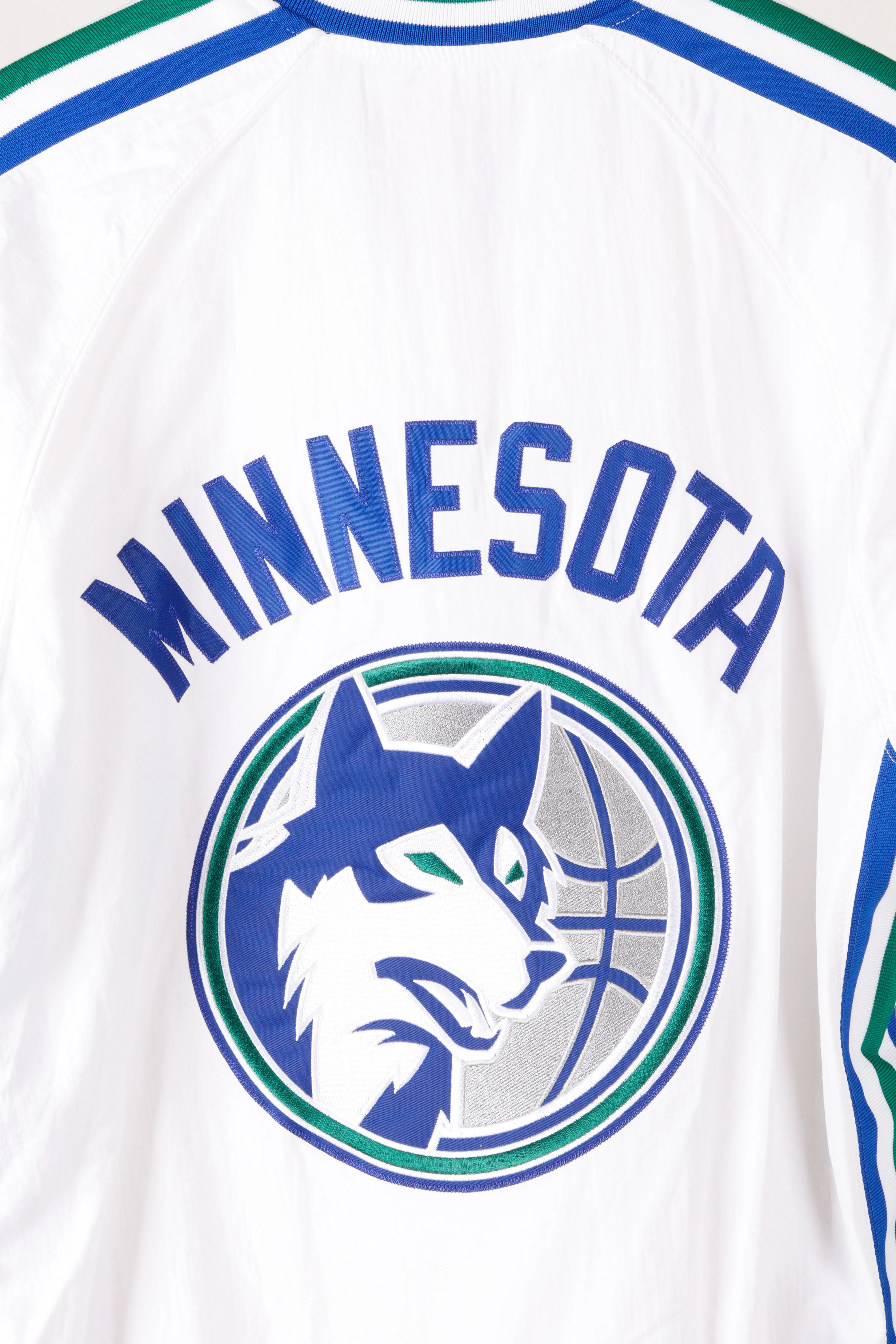 Mitchell & Ness '1992-93 Minnesota Timberwolves Home' Warm Up Jacket