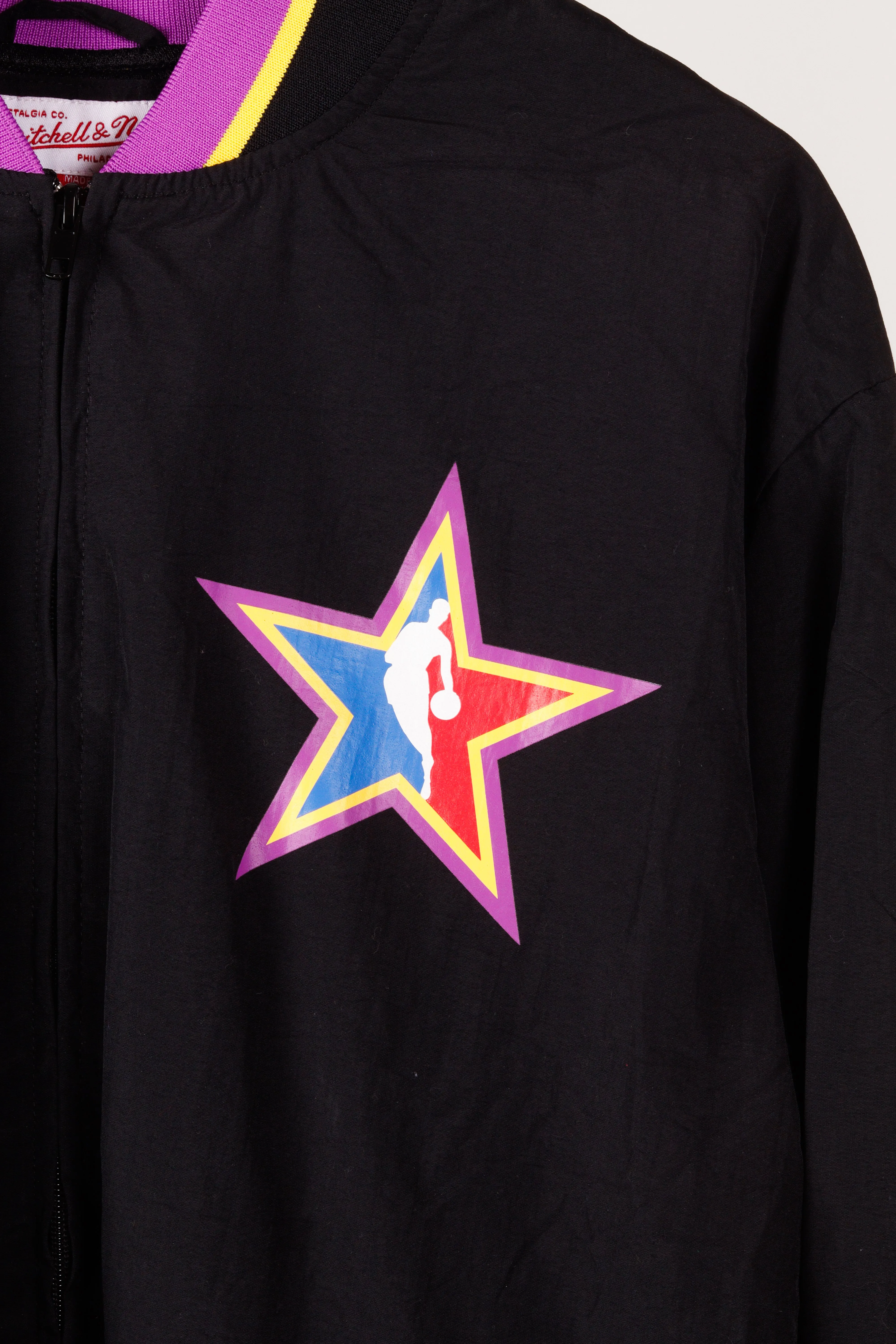Mitchell & Ness '2004 Los Angeles All Star Game' Warm Up Jacket Black