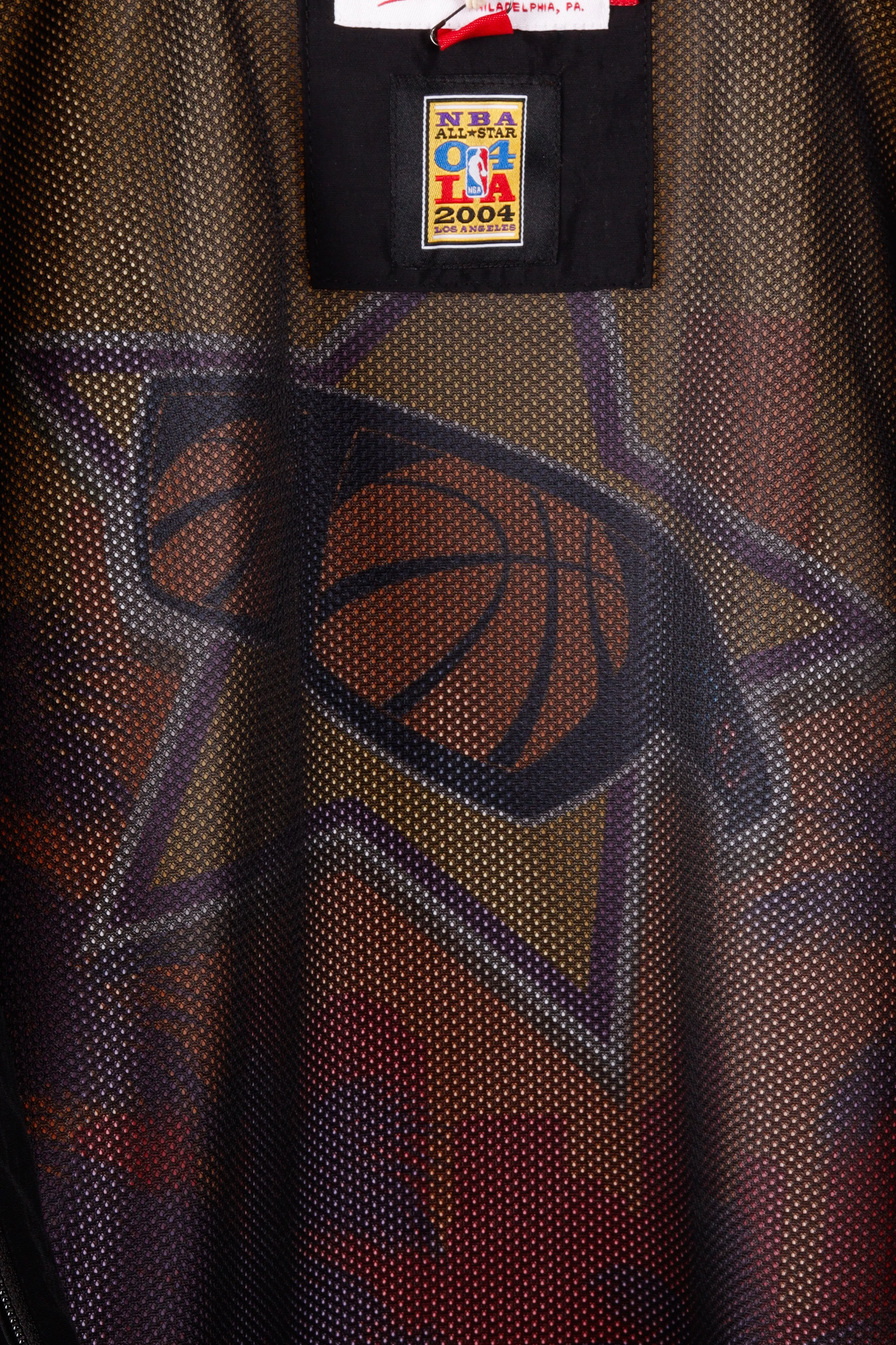 Mitchell & Ness '2004 Los Angeles All Star Game' Warm Up Jacket Black