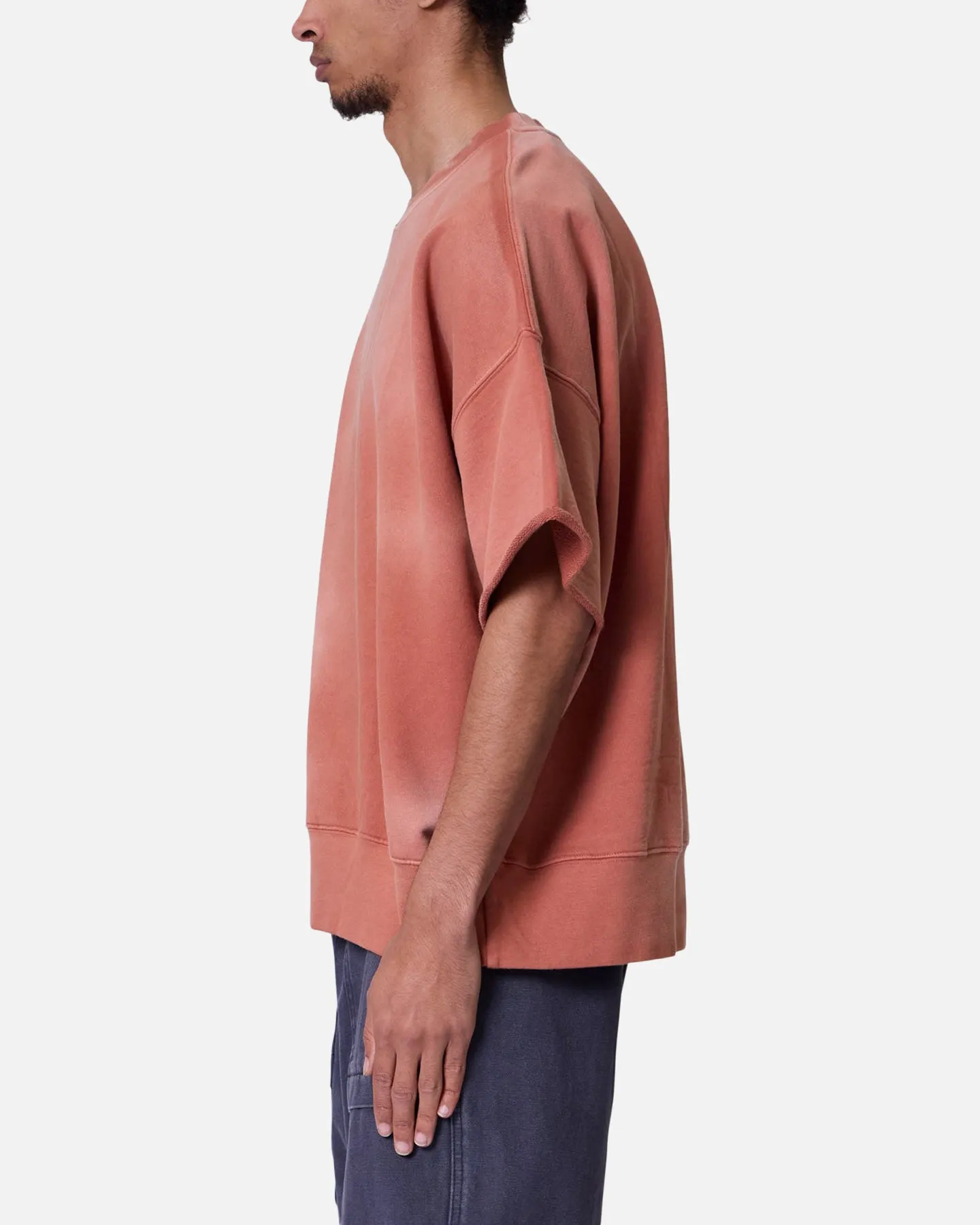MNML Oversized Crewneck T-Shirt Rust