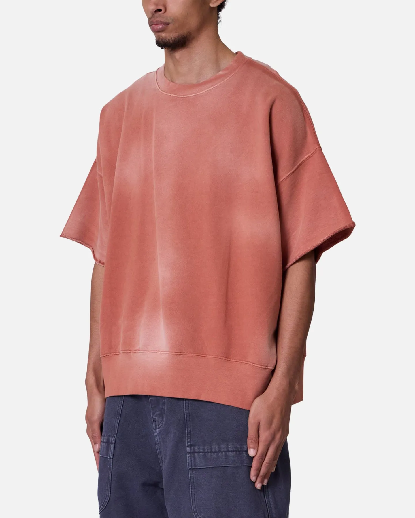 MNML Oversized Crewneck T-Shirt Rust