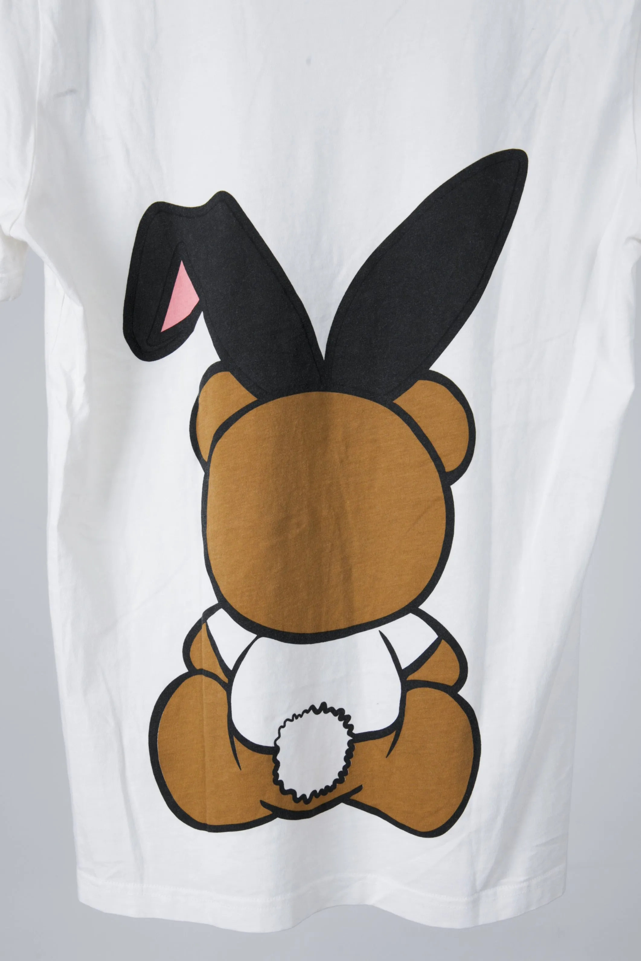 Moschino FW17 'Playboy Teddy Bear Print' T-Shirt White (2017)
