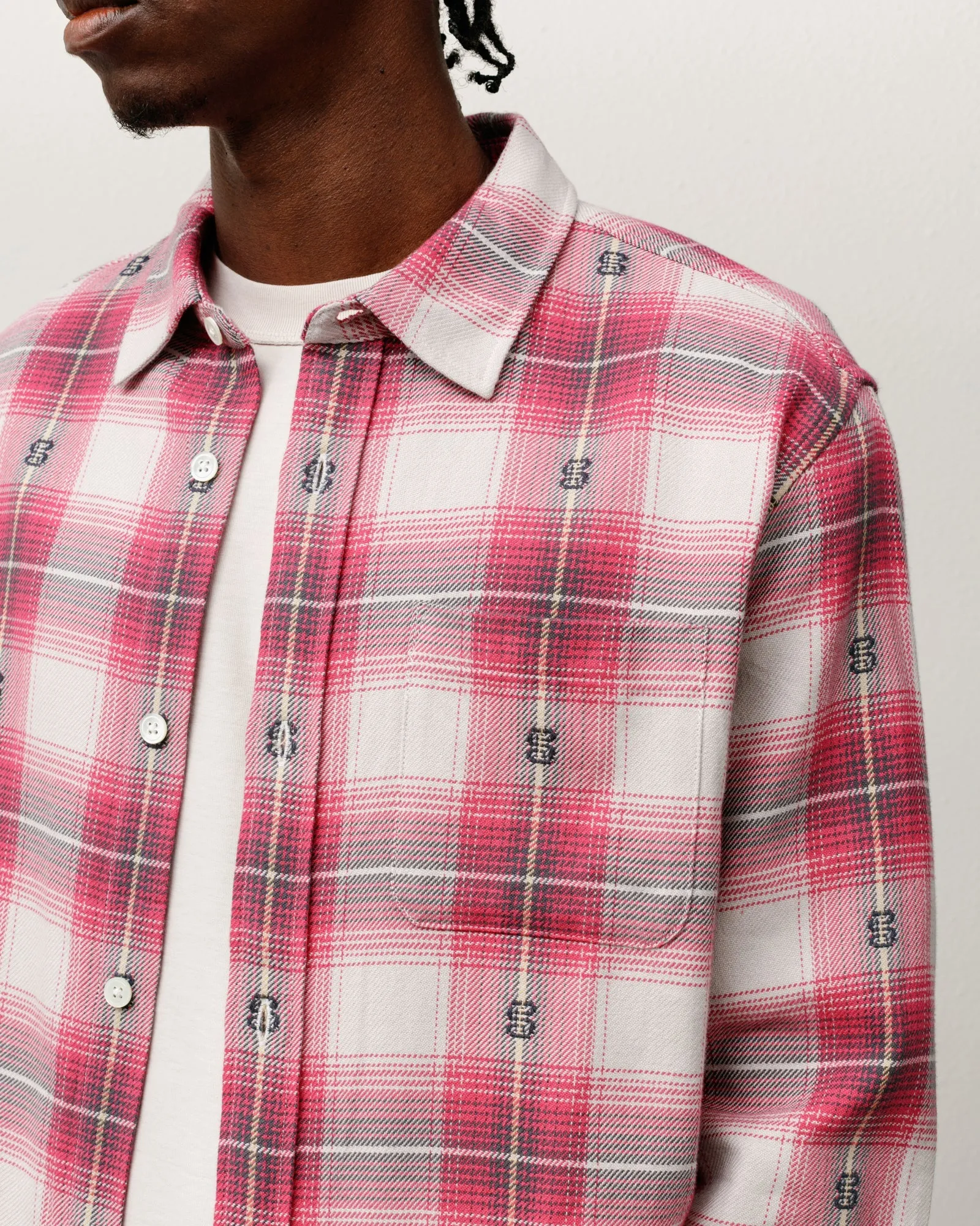Motif Plaid Shirt