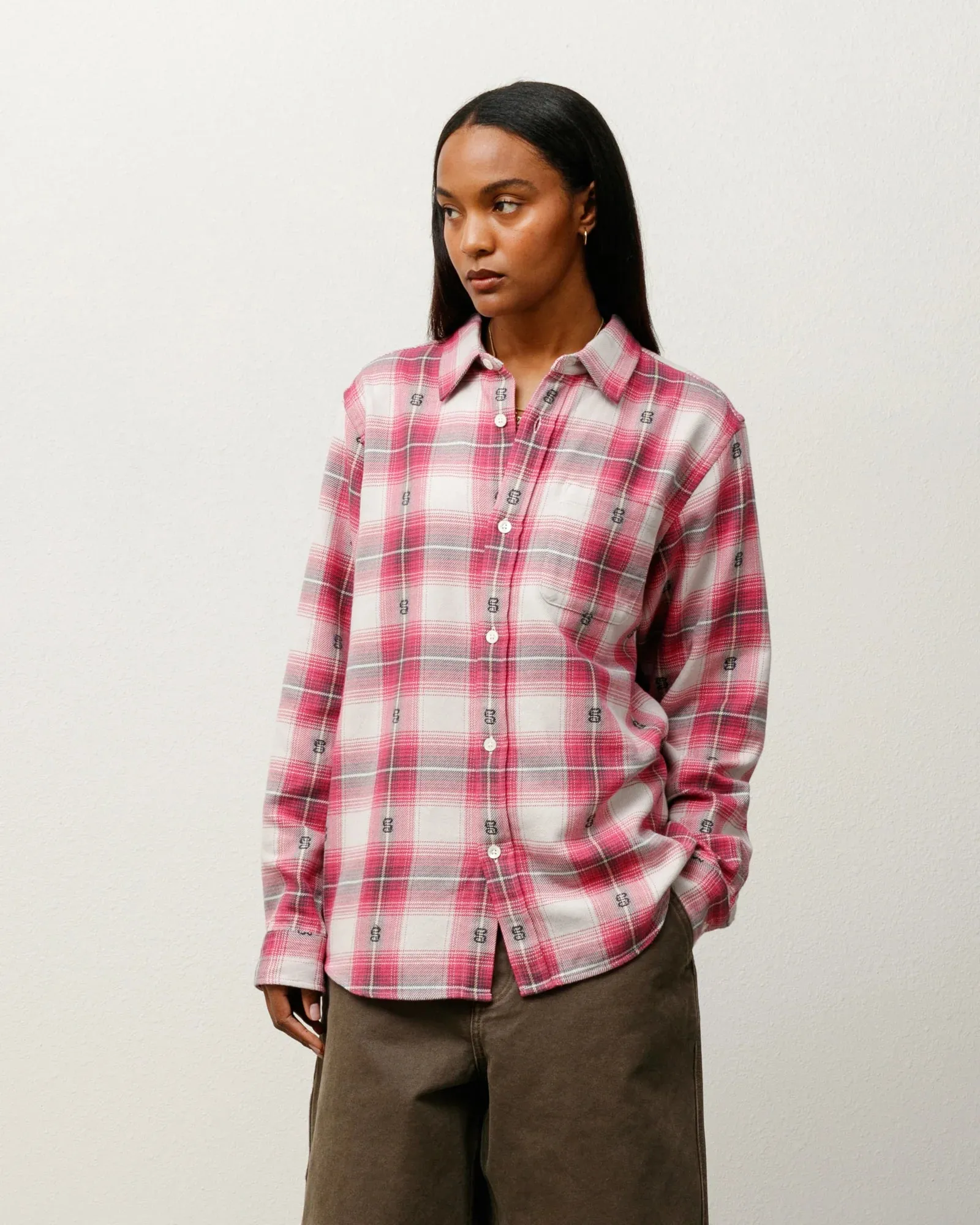 Motif Plaid Shirt