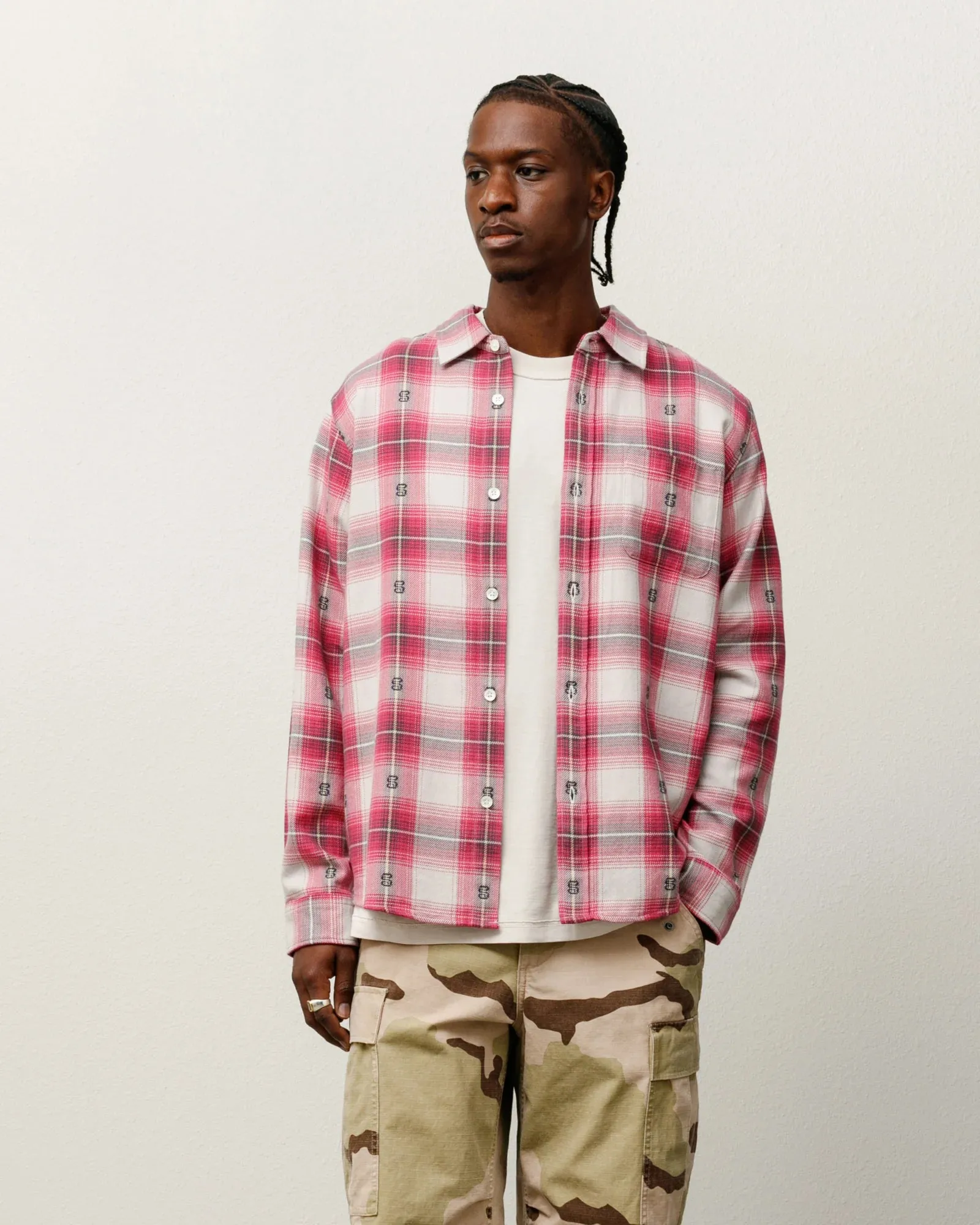 Motif Plaid Shirt