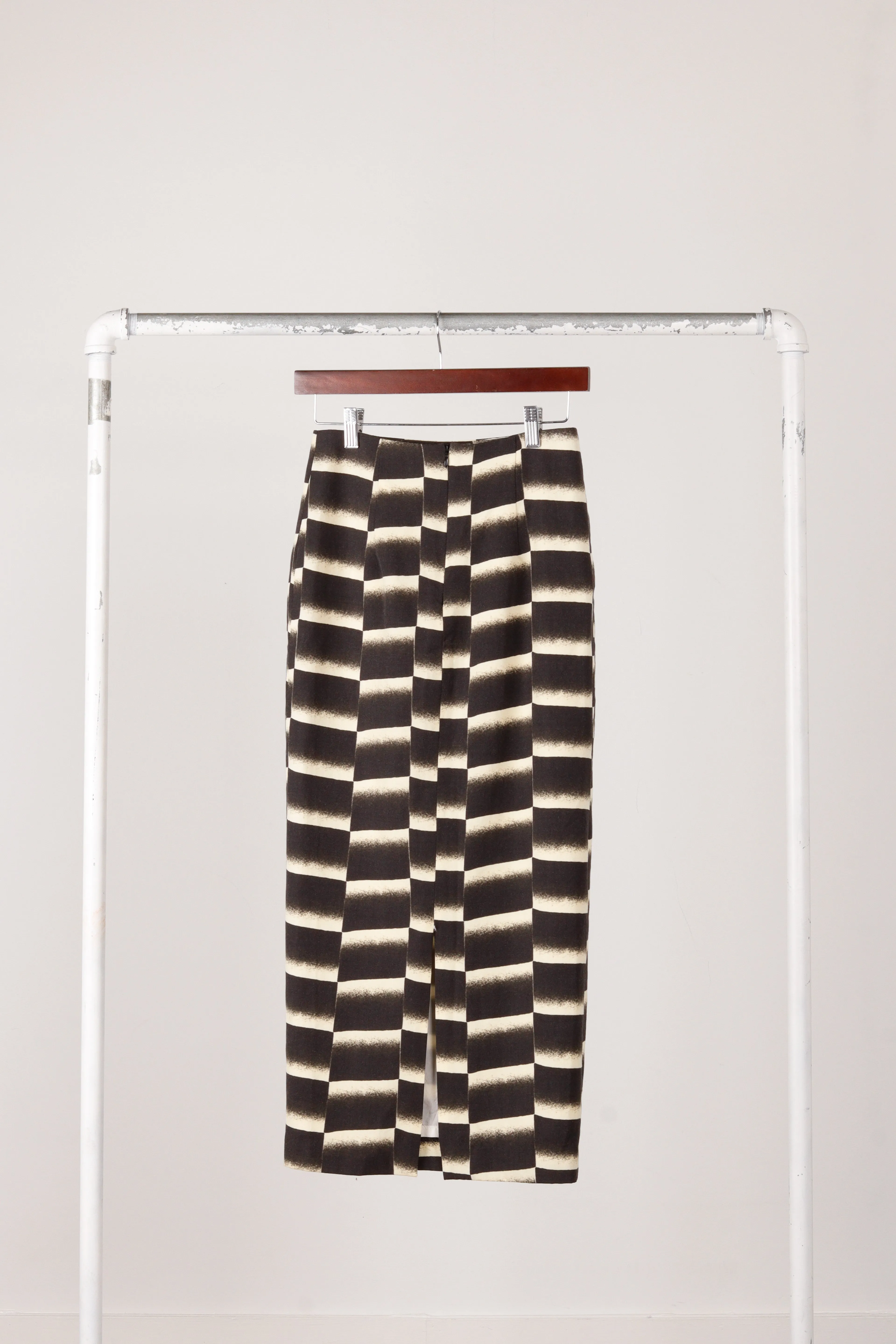 Needles SS16 'Gradient Tiles Print' Long Pencil Skirt (2016)
