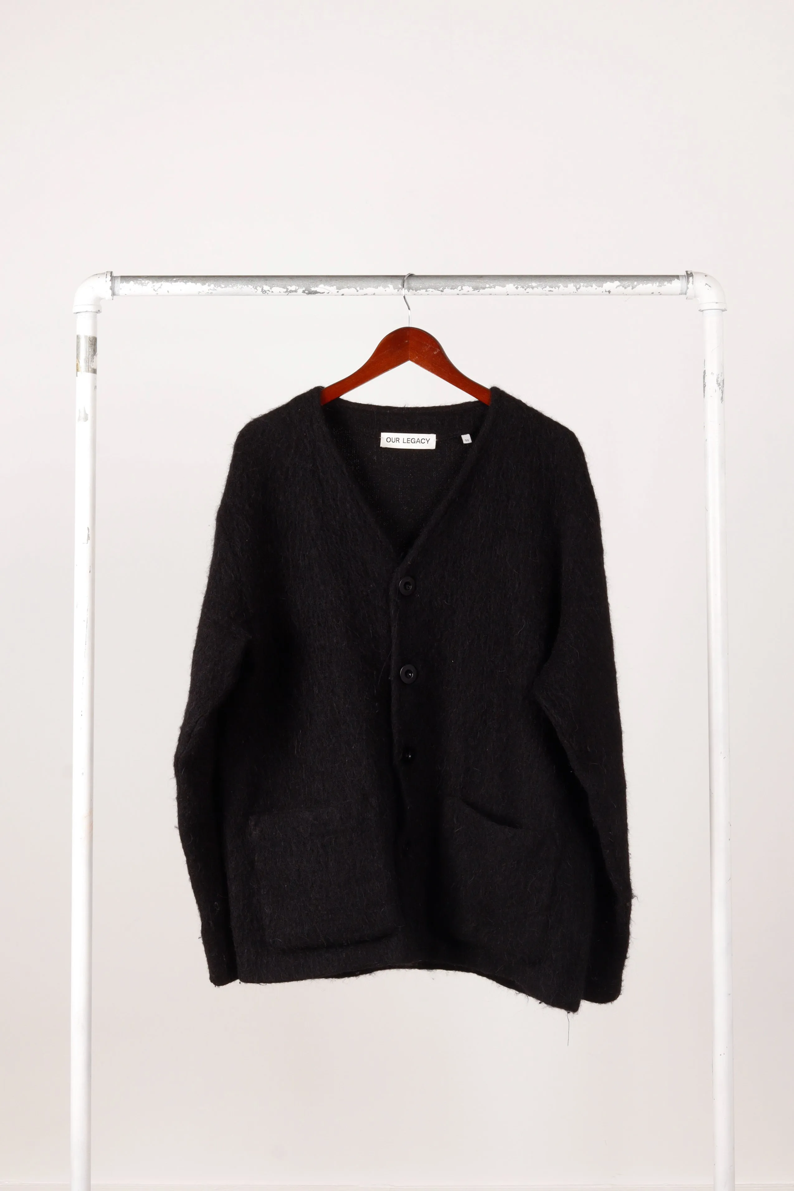 Our Legacy SS23 'Wool Blend' Cardigan Black (2023)