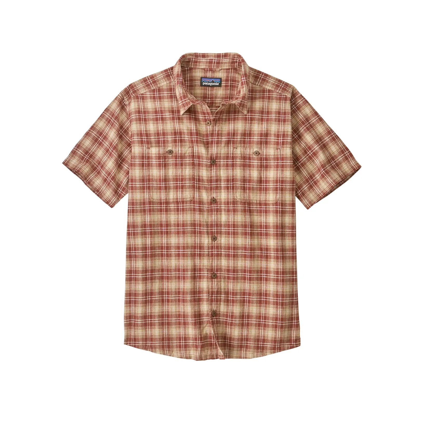 Patagonia Back Step Shirt Beyonds Horizons/Mangrove Red