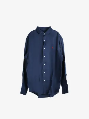 POLO RALPH LAUREN - Men Linen Classic Shirt