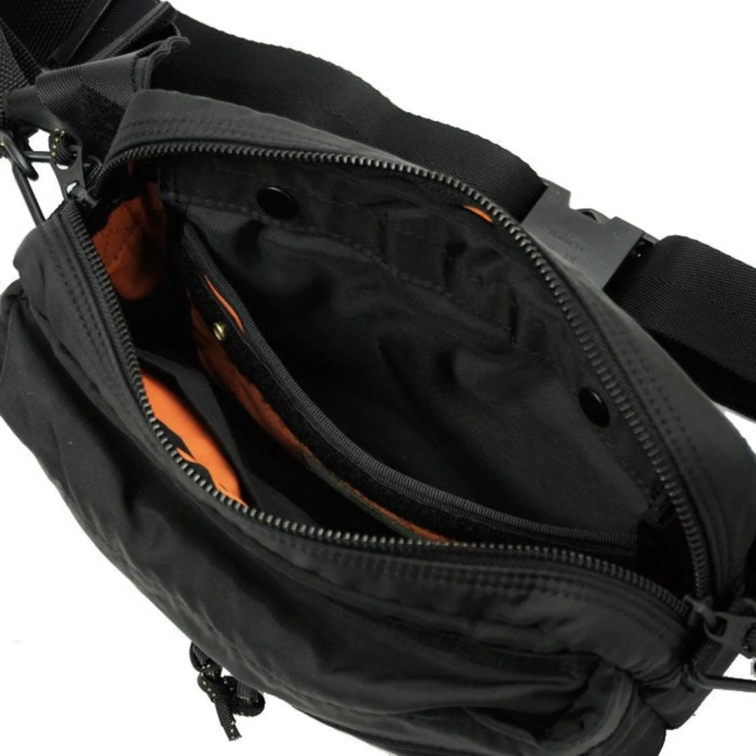 Porter Force 2Way Waist Bag Black