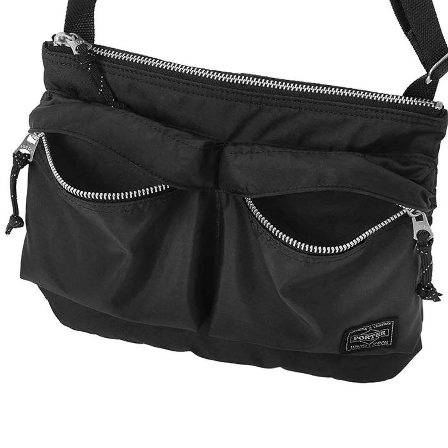 Porter Force Shoulder Bag Black