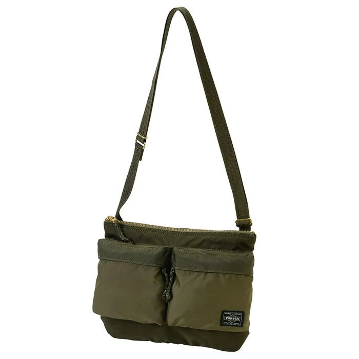 Porter Force Shoulder Bag Olive Drab