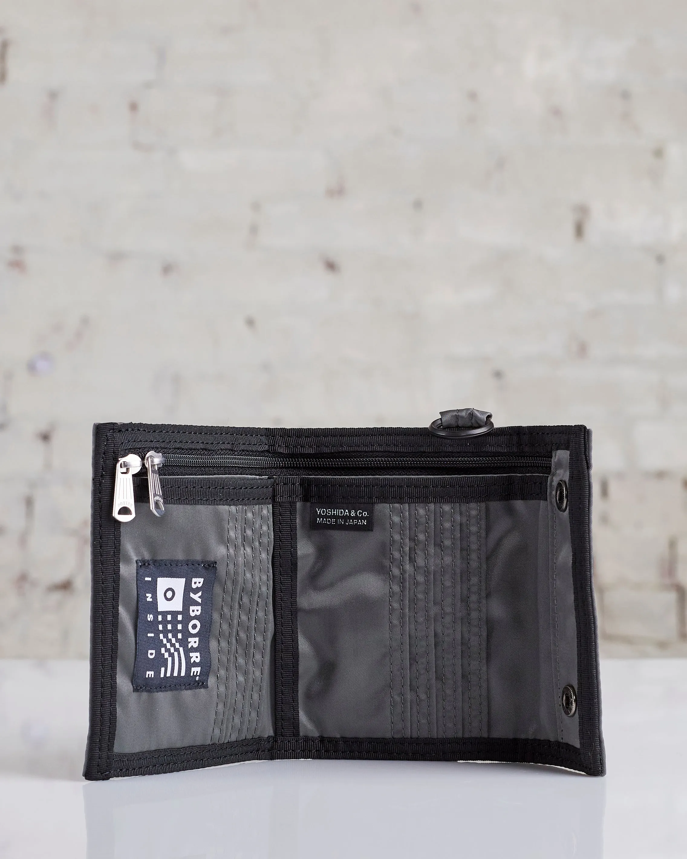 Porter x BYBORRE Wallet Silver Gray