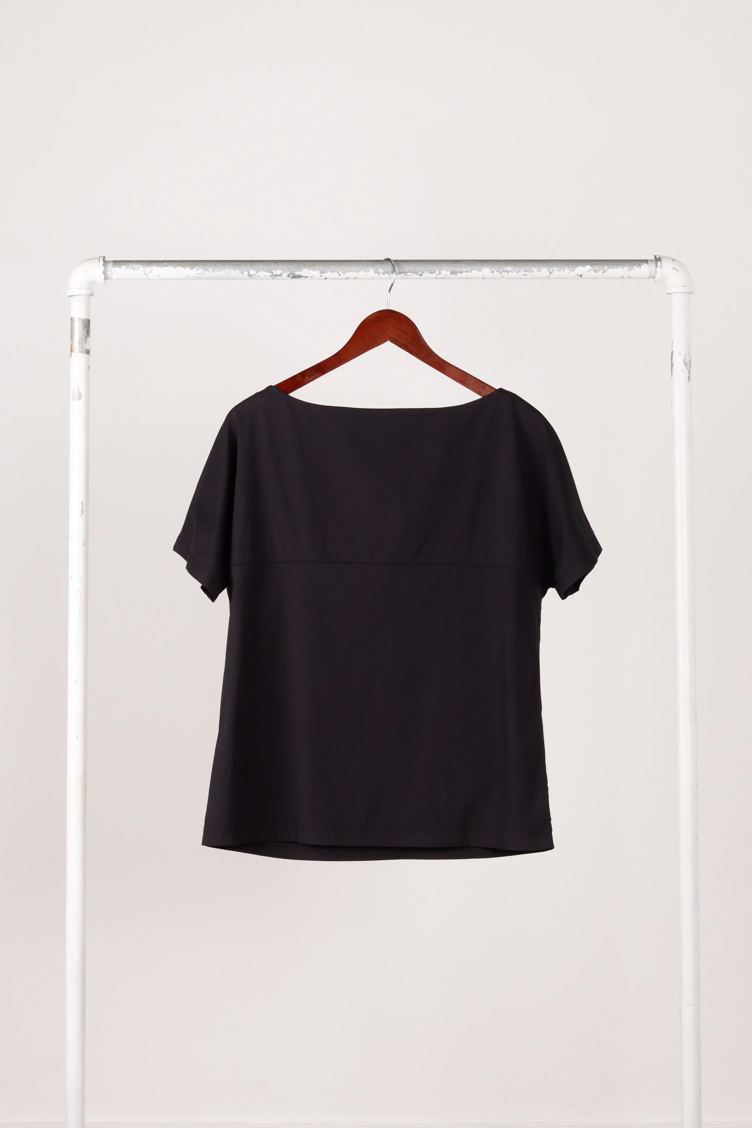 Prada Sport SS11 'Brushed Canvas Cotton' Top Black (2011)