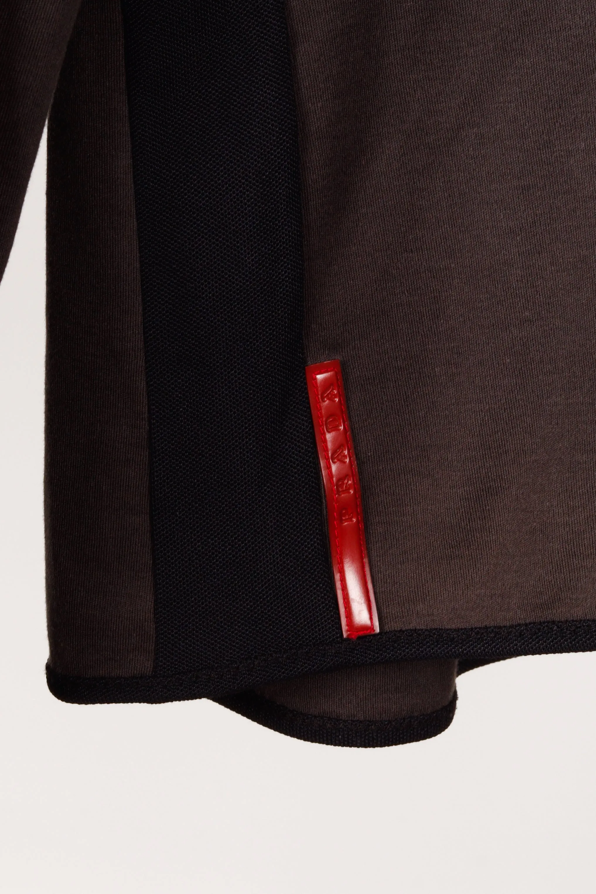 Prada Sport SS99 'Mesh Panel Trim 1/4 Zip' Pullover (1999)