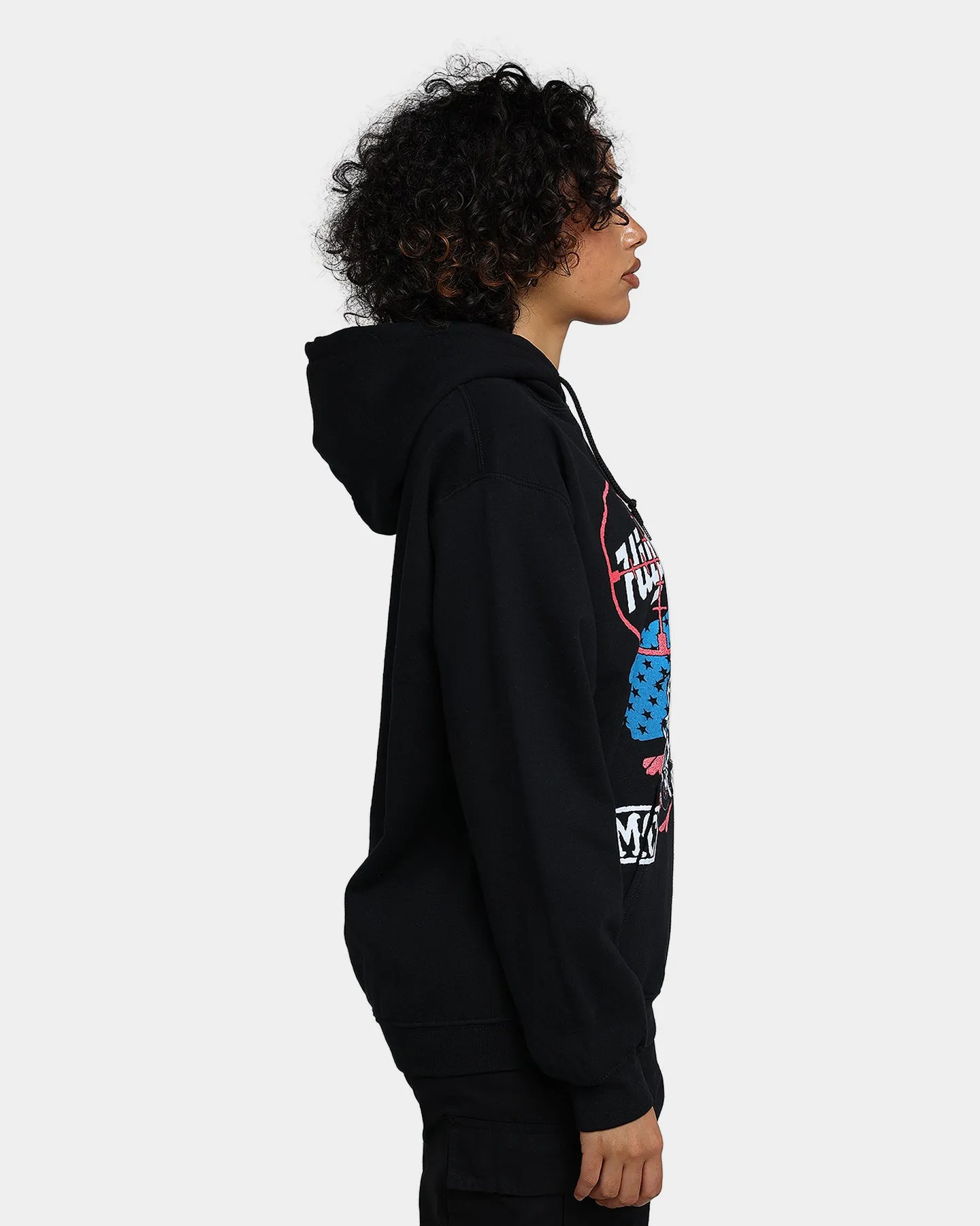 Rats Get Fat Highway To Hell Hoodie Black