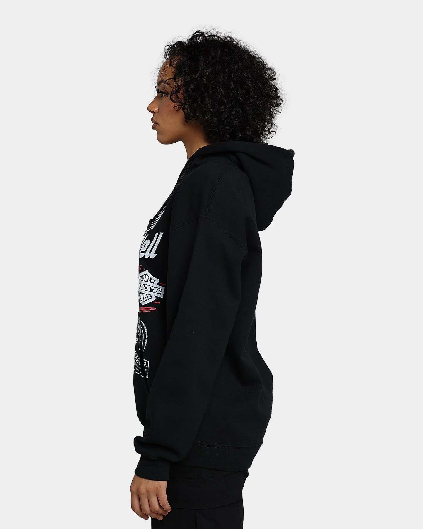 Rats Get Fat Highway To Hell Hoodie Black