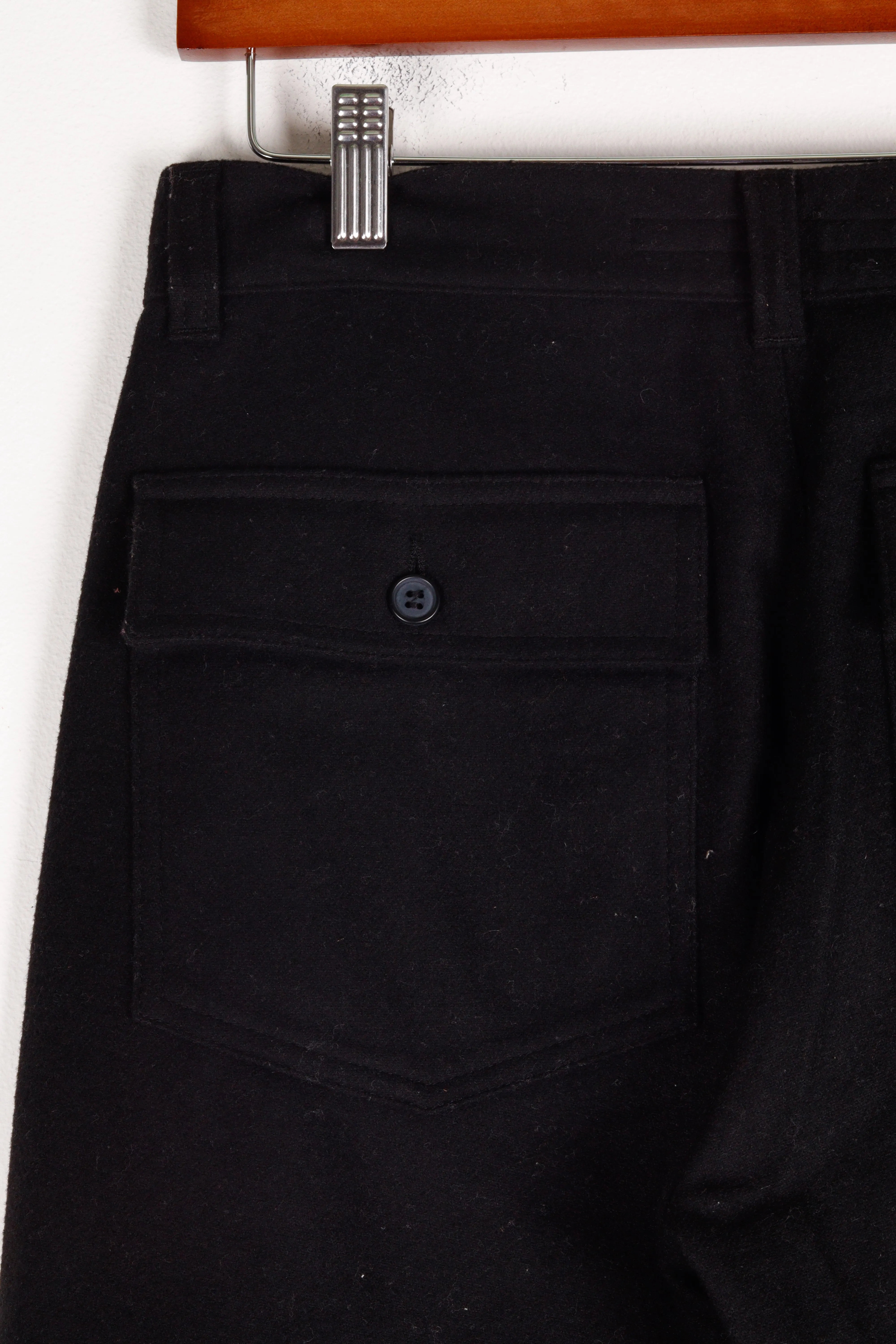 Saint Laurent Jeans FW97 'Wool Trousers Black (1997)