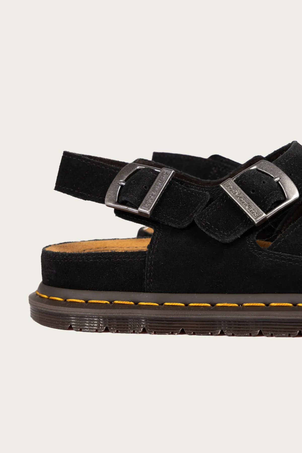 San Archive Fisherman - Plush Suede Reverse Black