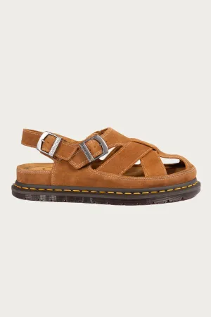 San Archive Fisherman - Plush Suede Reverse Natural Tan