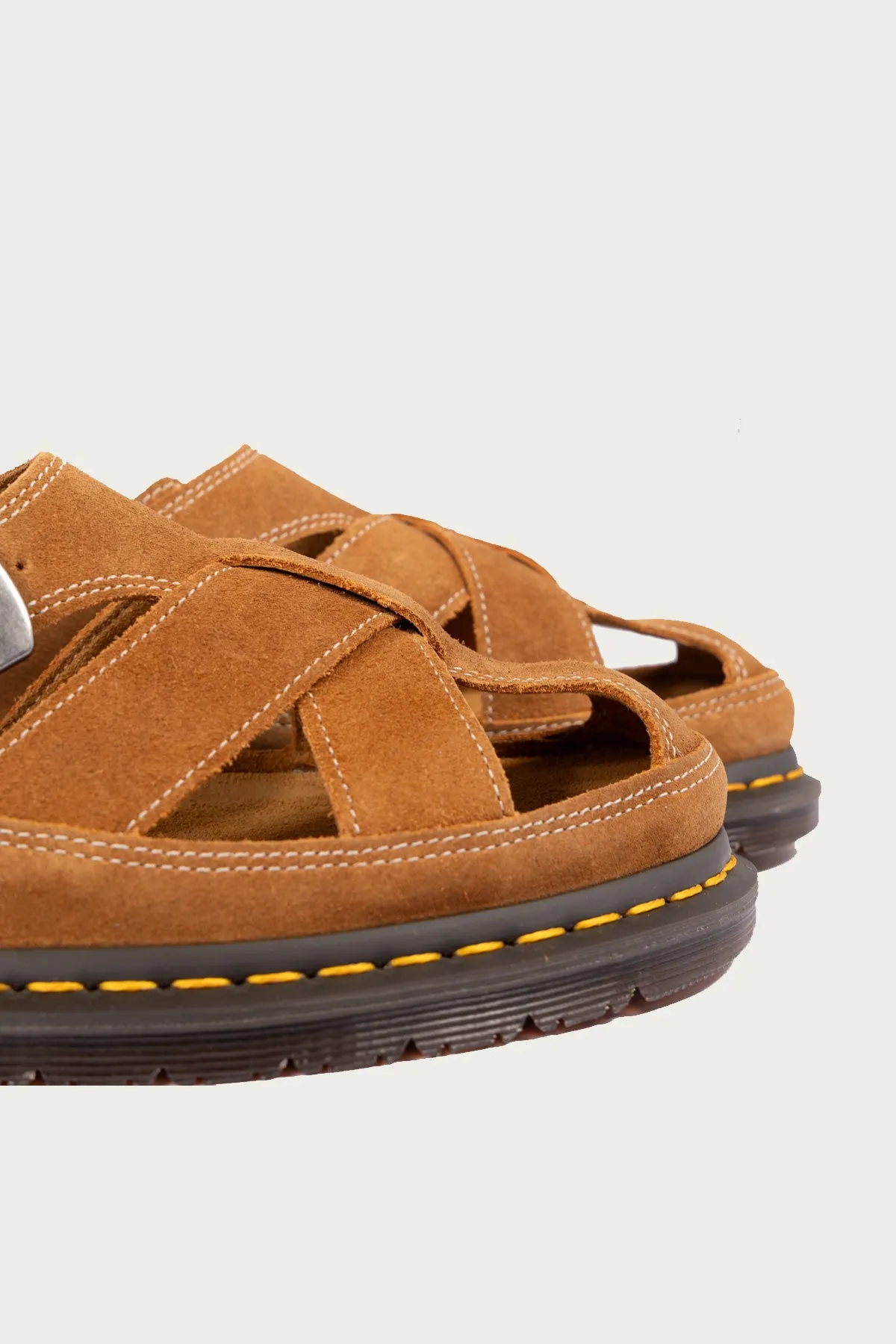 San Archive Fisherman - Plush Suede Reverse Natural Tan
