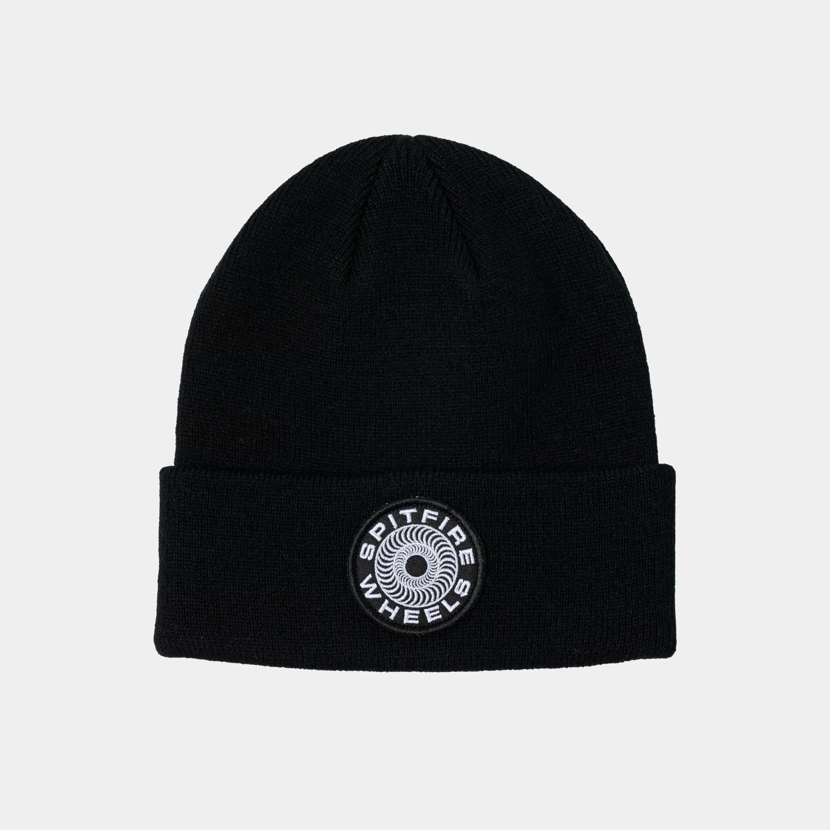 SPITFIRE CLASSIC '87 SWIRL PATCH BEANIE - BLACK/WHITE