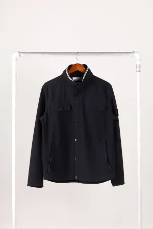 Stone Island FW13 'Soft Shell-R' Hooded Jacket Black (2013)