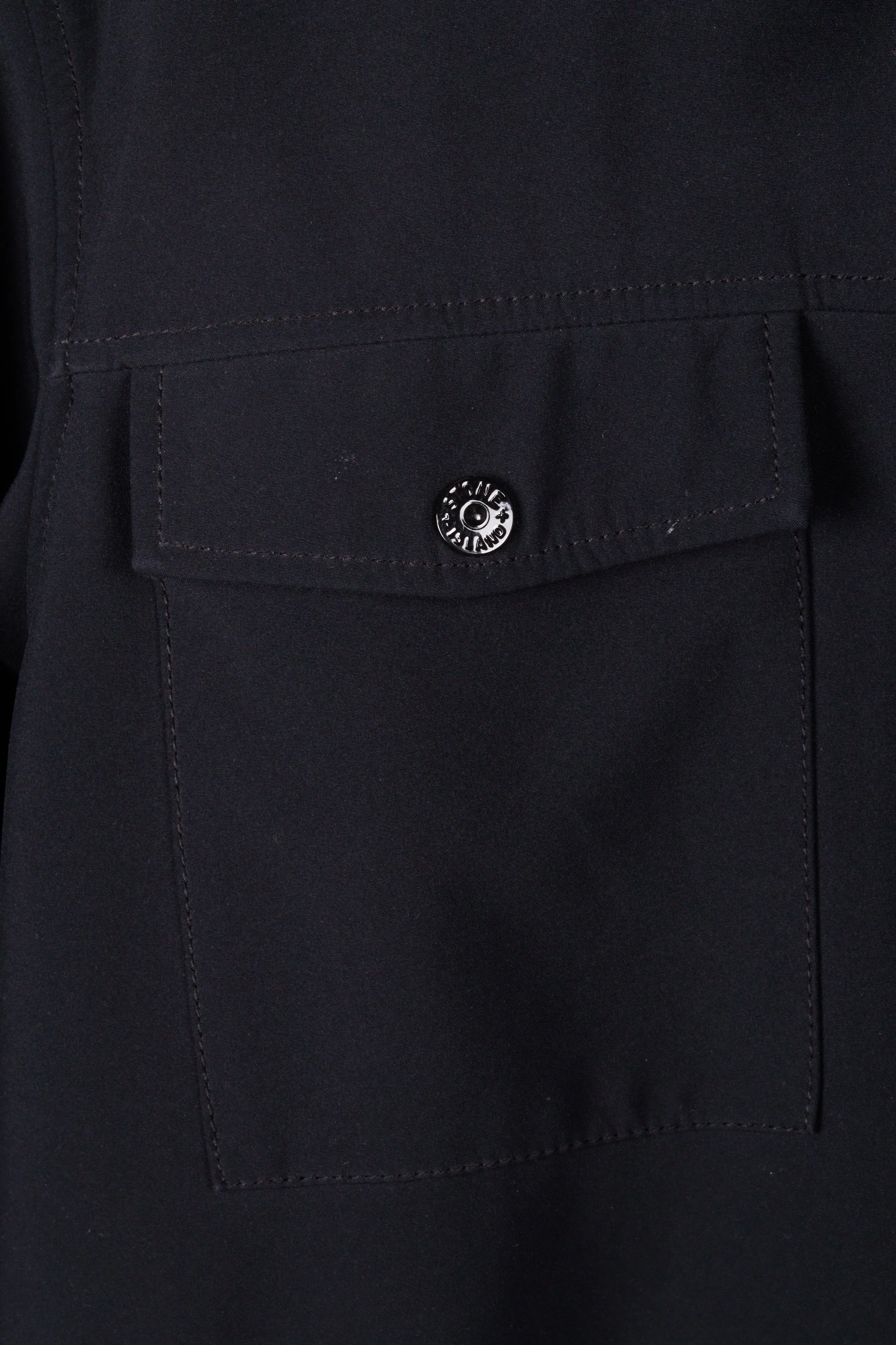 Stone Island FW13 'Soft Shell-R' Hooded Jacket Black (2013)