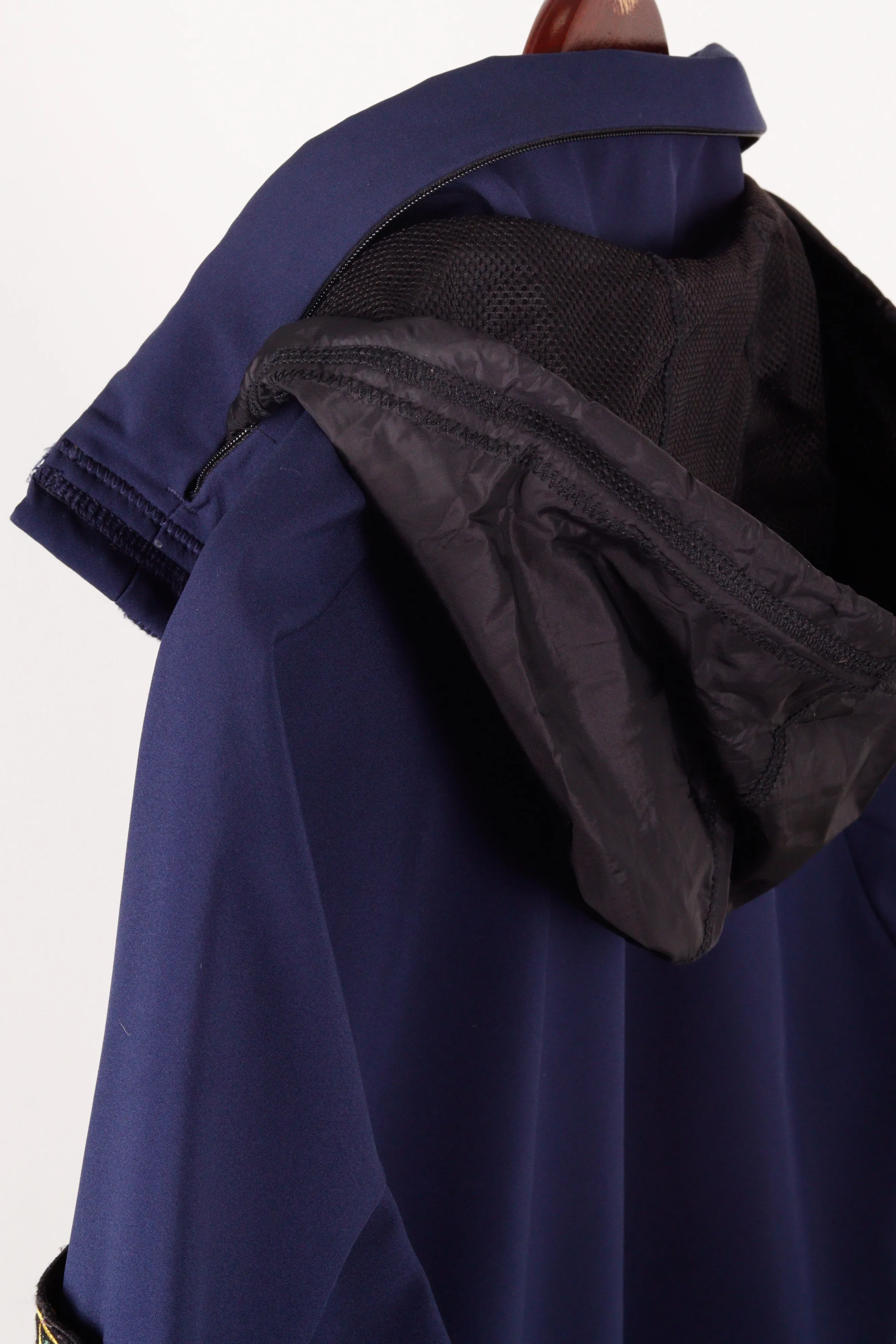 Stone Island FW16 'Soft Shell-R' Hooded Jacket Navy (2016)