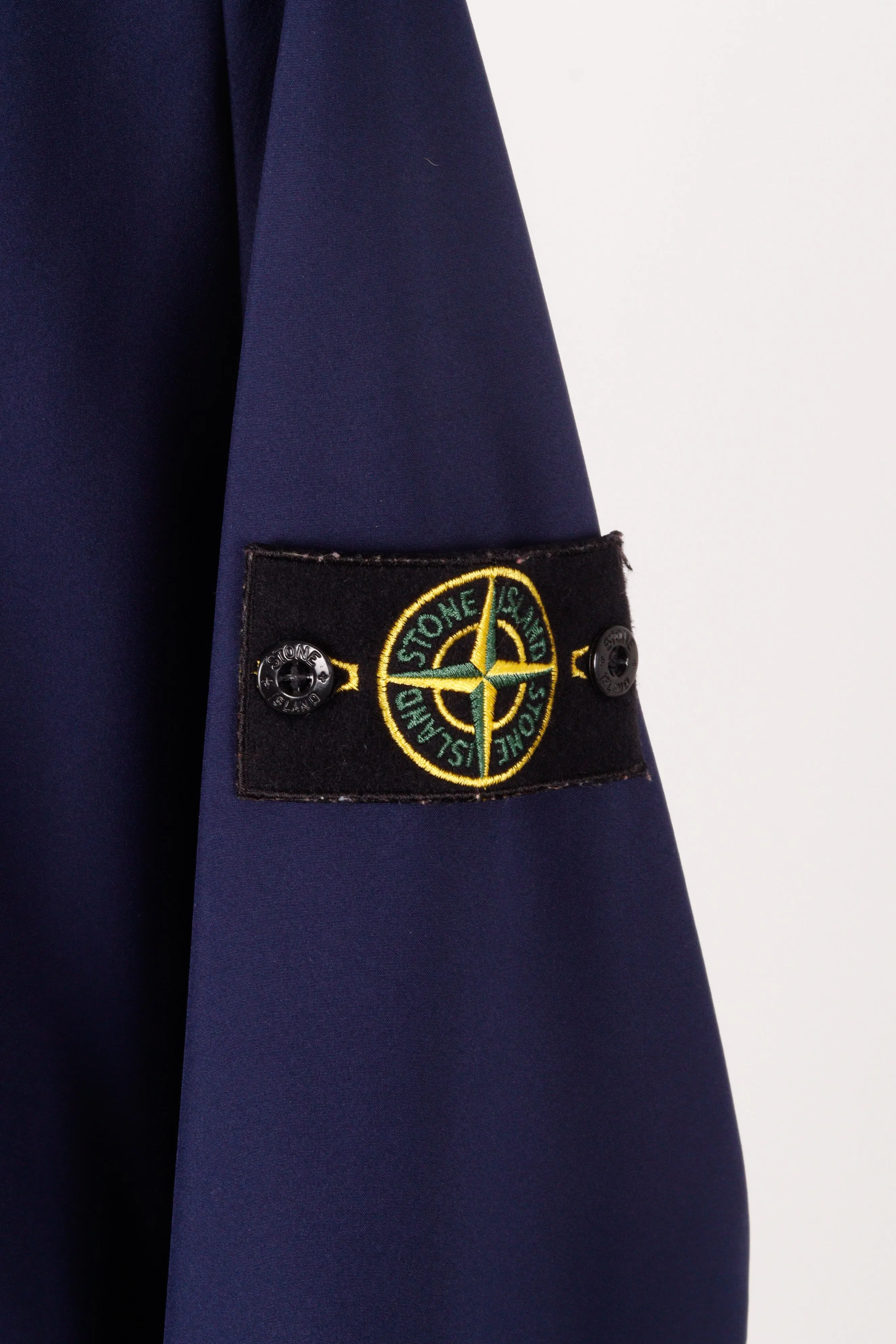 Stone Island FW16 'Soft Shell-R' Hooded Jacket Navy (2016)