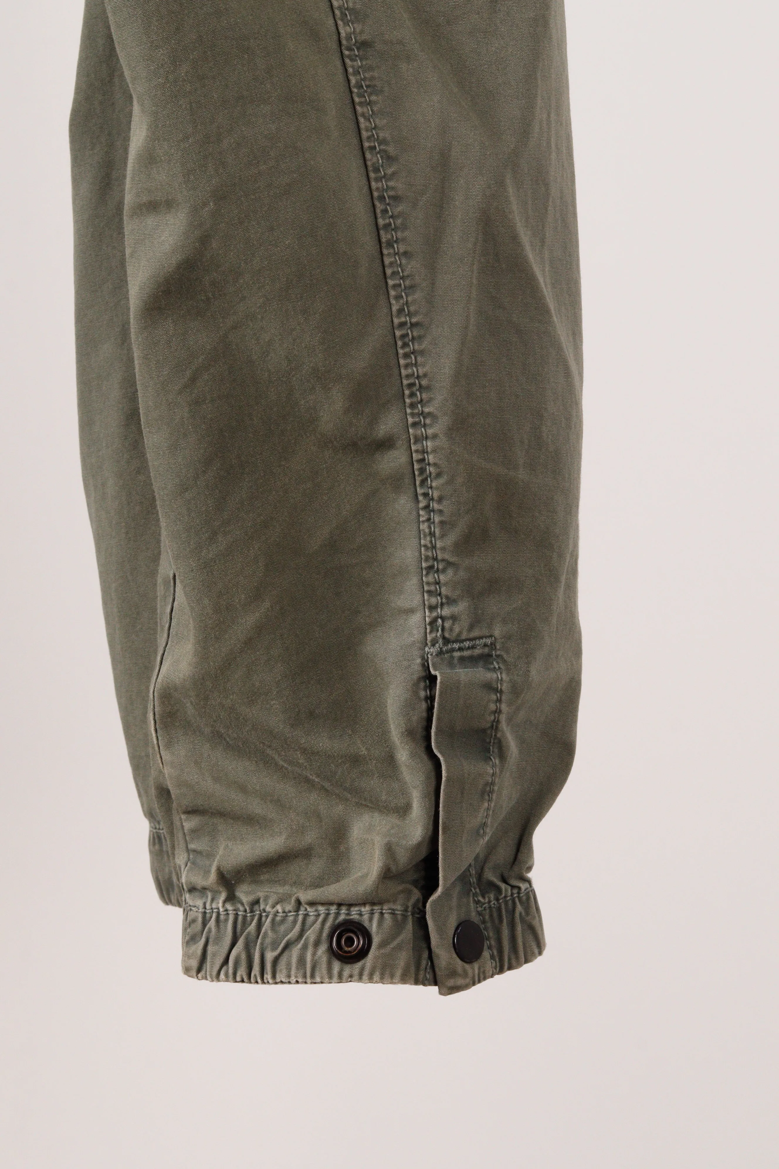 Stone Island FW21 'Zip Pocket Garment Dyed' Overshirt Olive (2021)