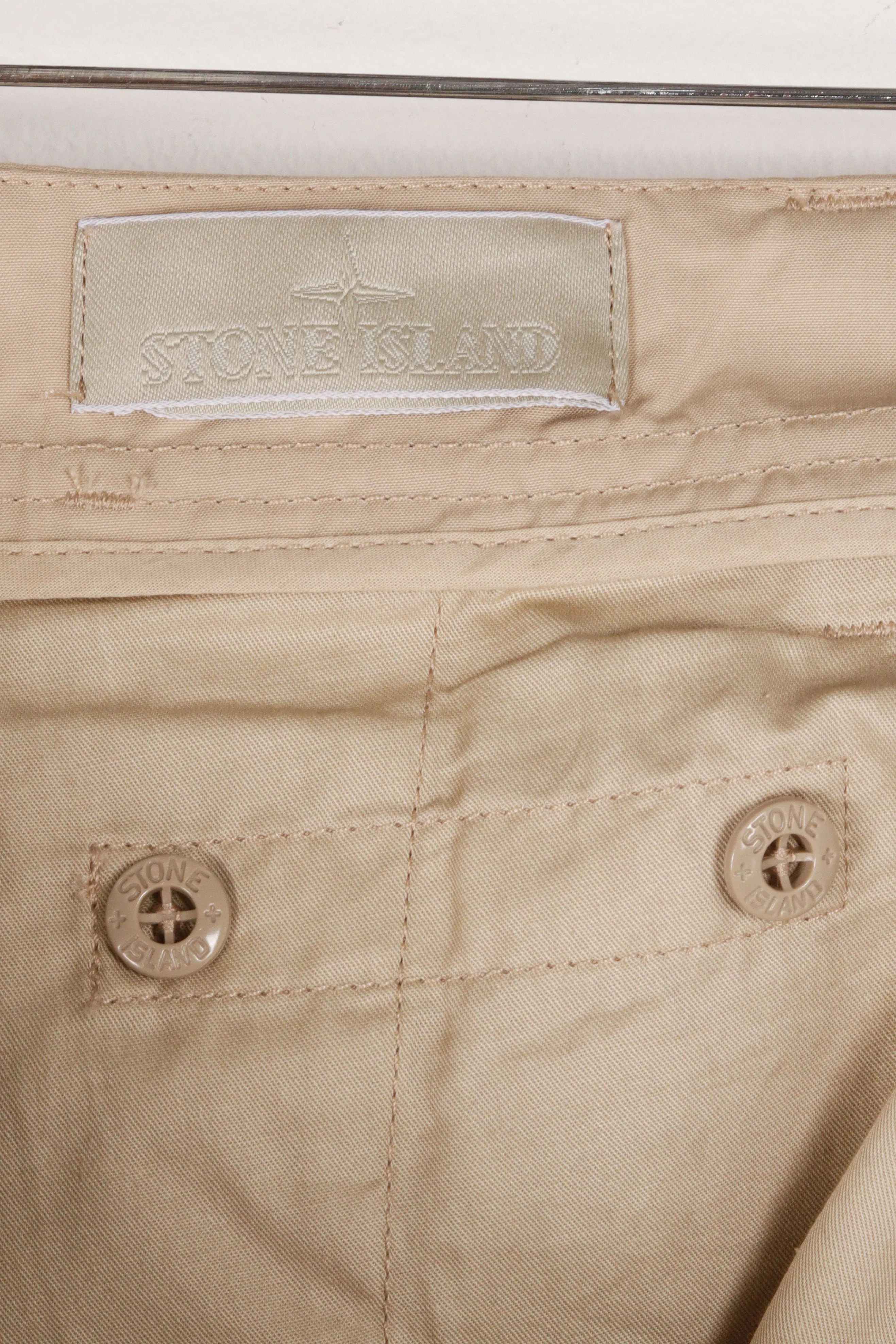 Stone Island Ghost Piece SS24 'Wide Legged' Cargo Pants Neutral (2024)