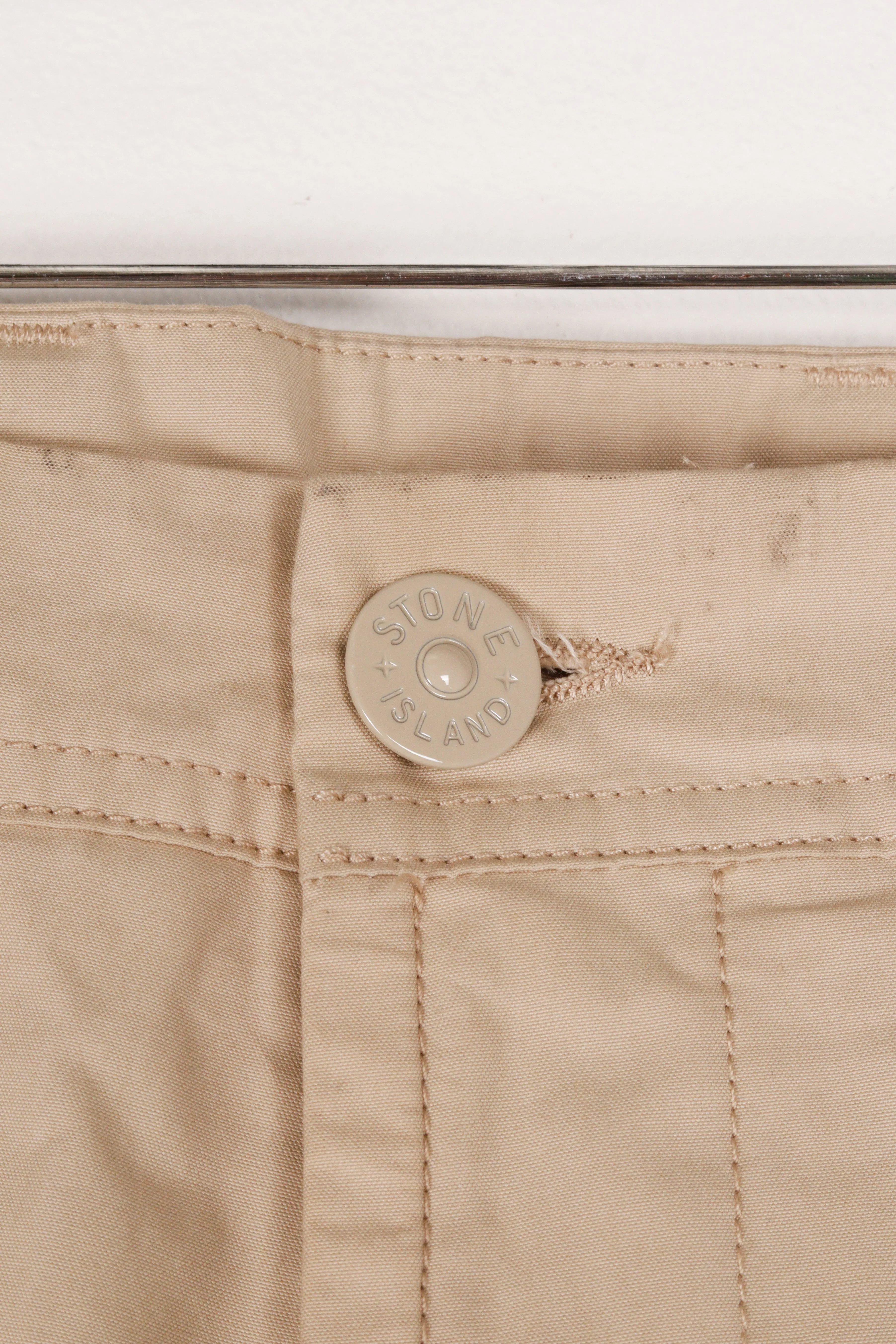 Stone Island Ghost Piece SS24 'Wide Legged' Cargo Pants Neutral (2024)
