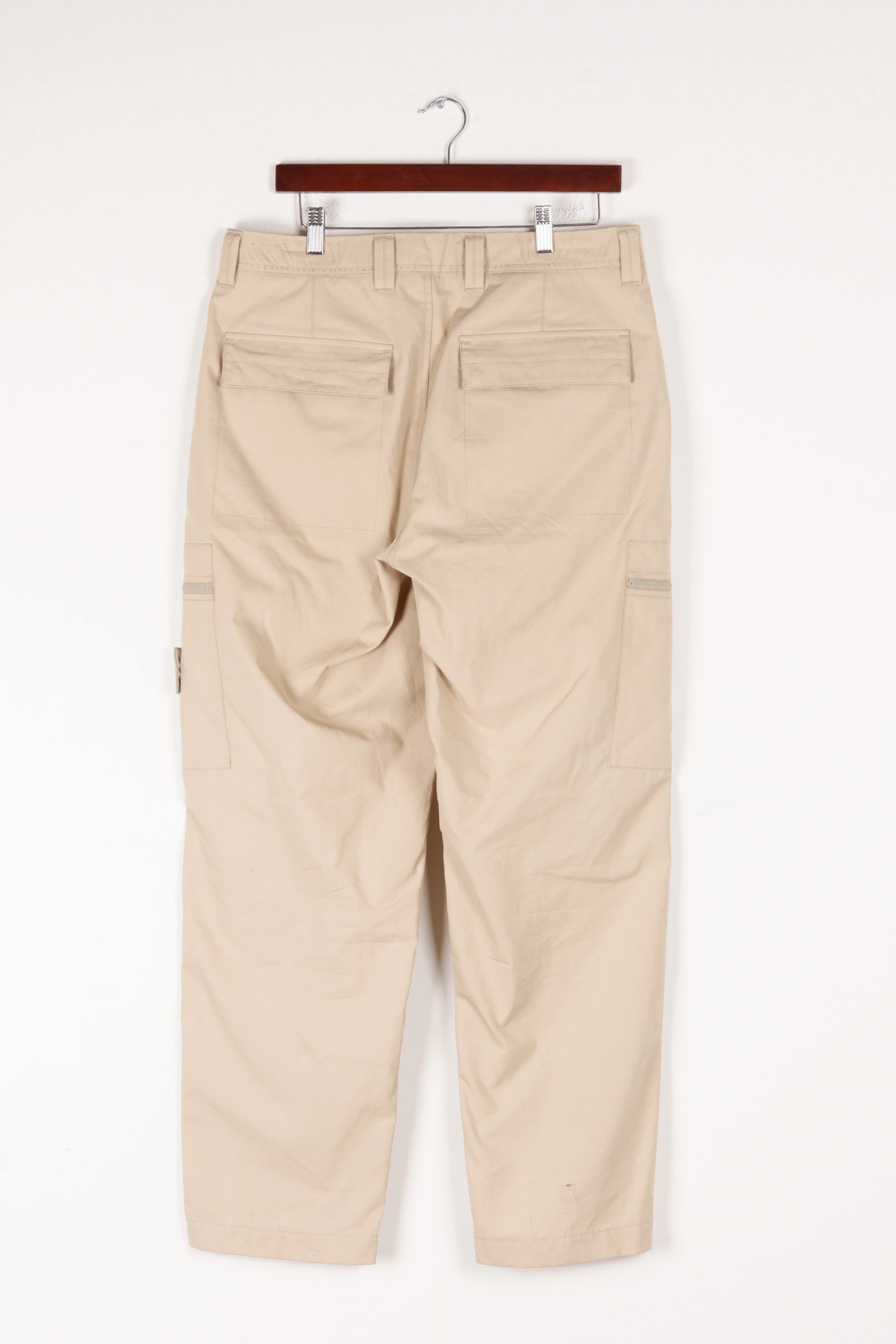 Stone Island Ghost Piece SS24 'Wide Legged' Cargo Pants Neutral (2024)