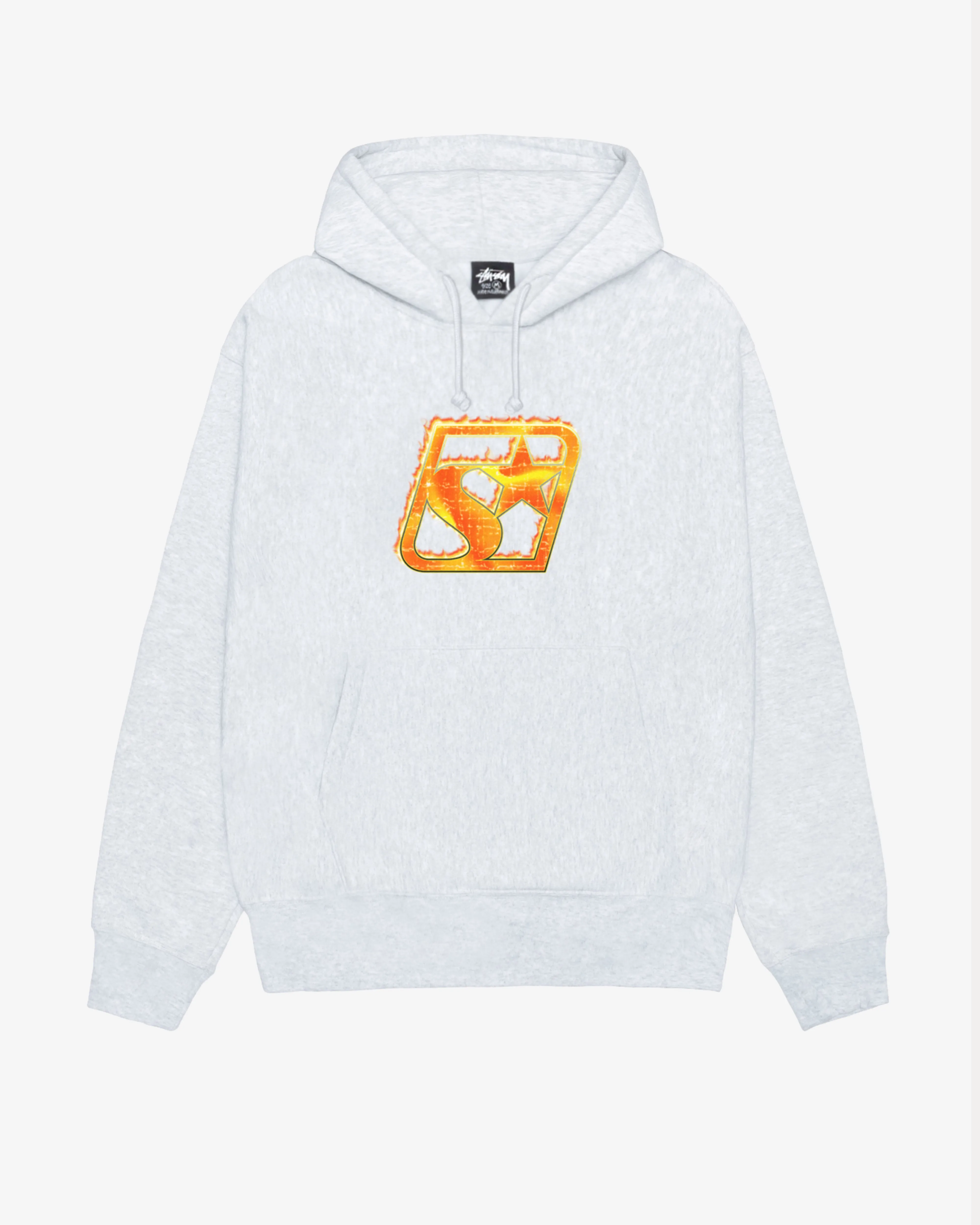 Stssy - Men's Blaze Hoodie - (Ash Heather)