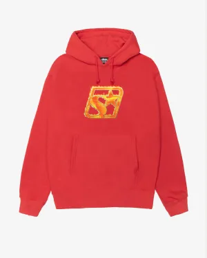 Stssy - Men's Blaze Hoodie - (Cayenne)